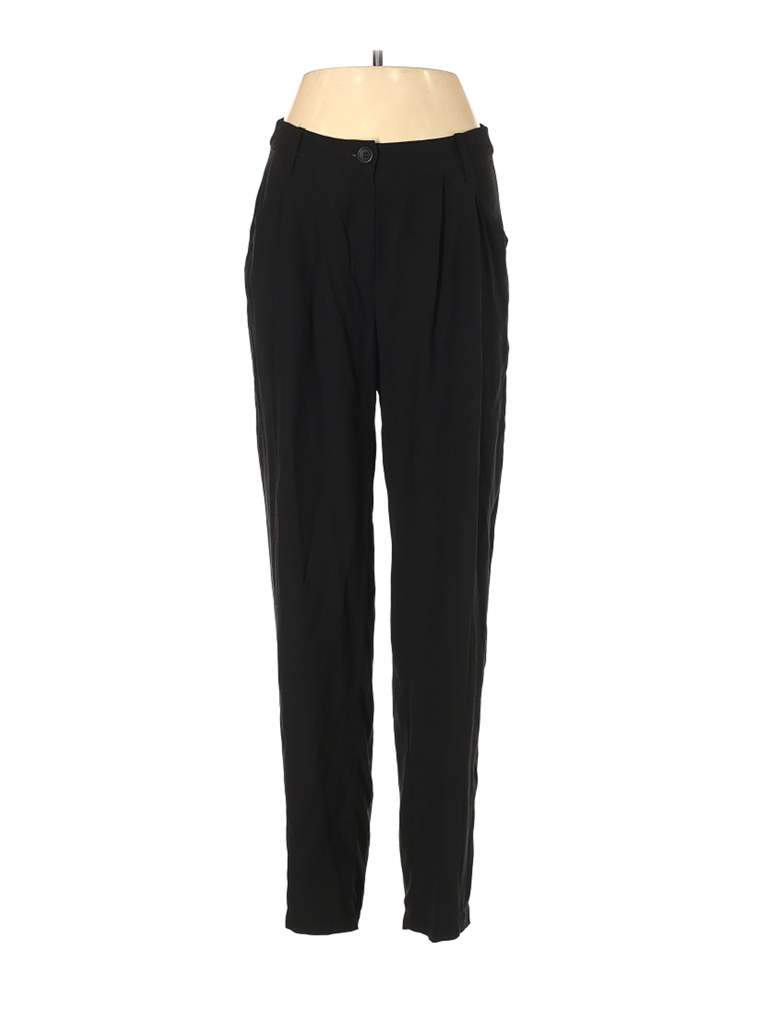 Eileen Fisher Women Black Silk Pants S | eBay
