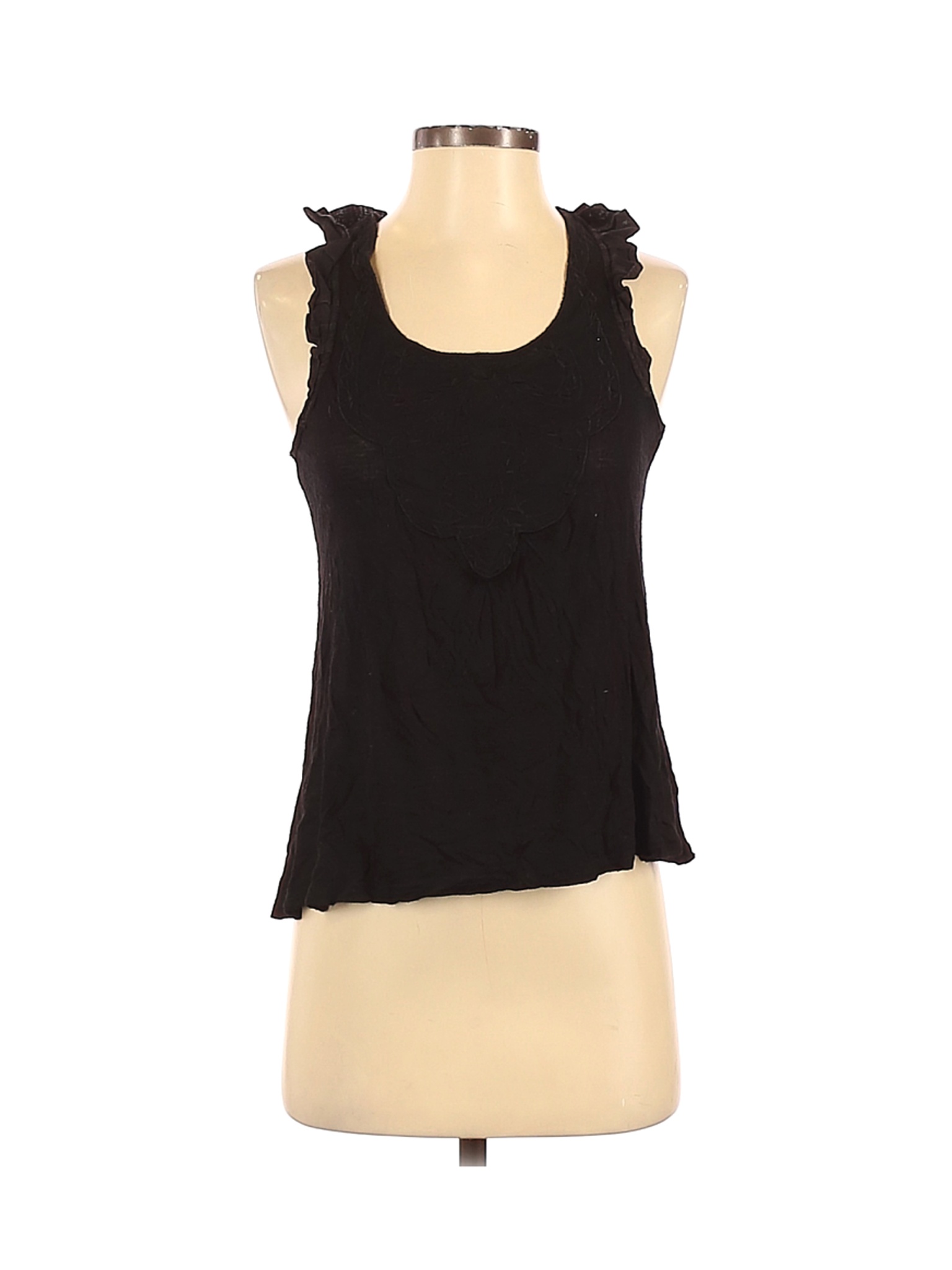 Lush Women Black Sleeveless Top S | eBay