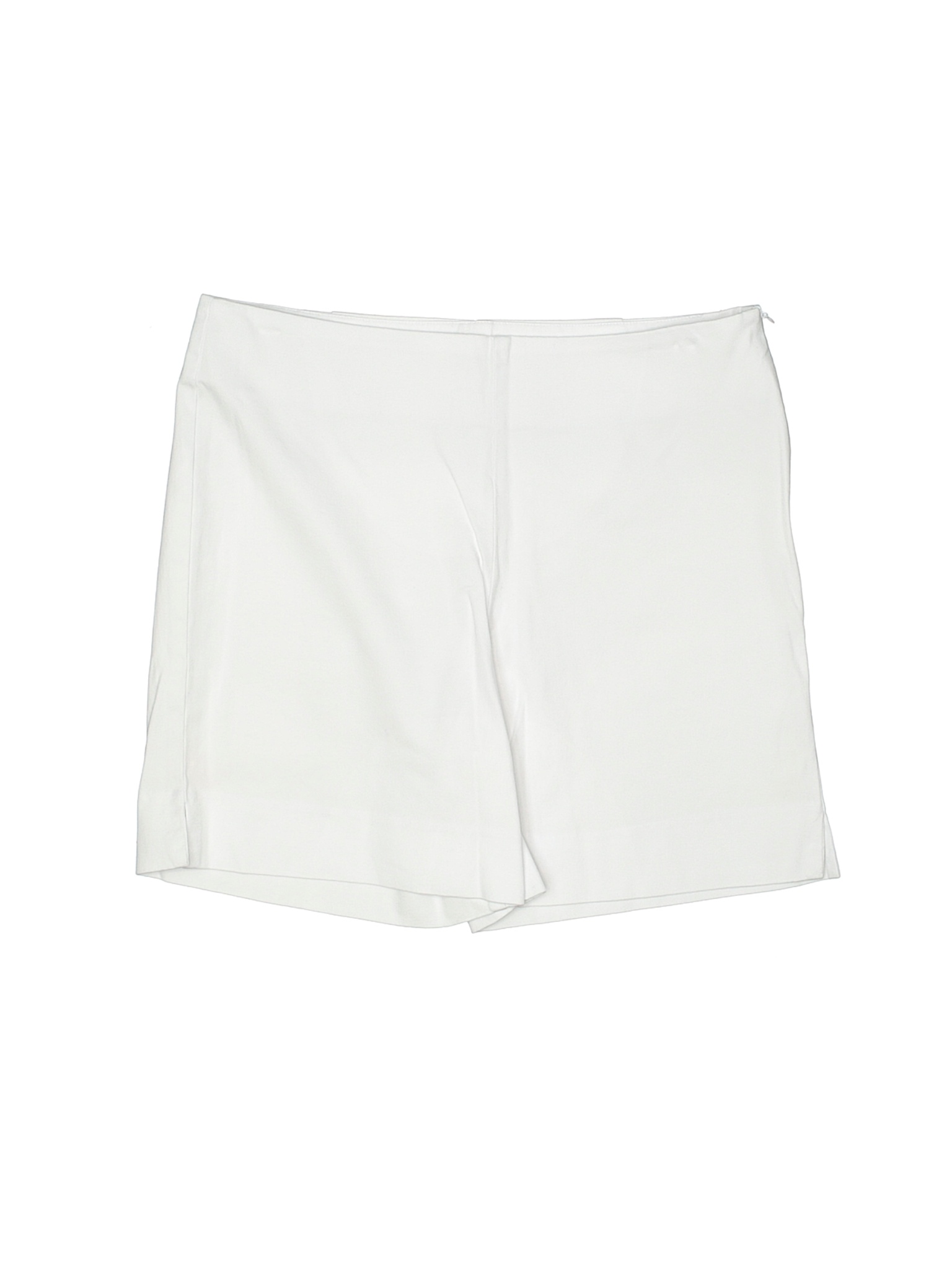 Boston Proper Women White Khaki Shorts 6 | eBay