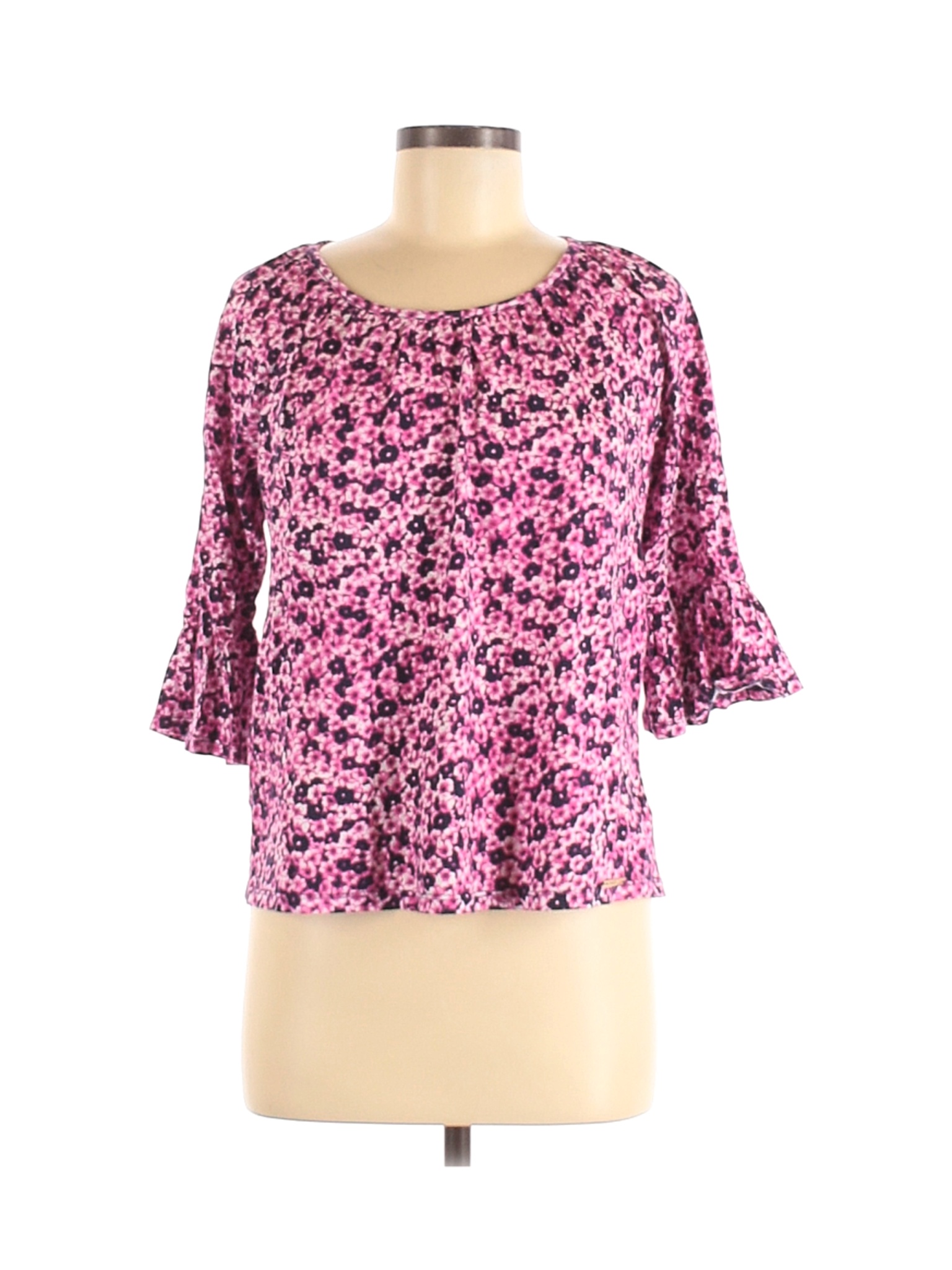 MICHAEL Michael Kors Women Pink Short Sleeve Top M | eBay