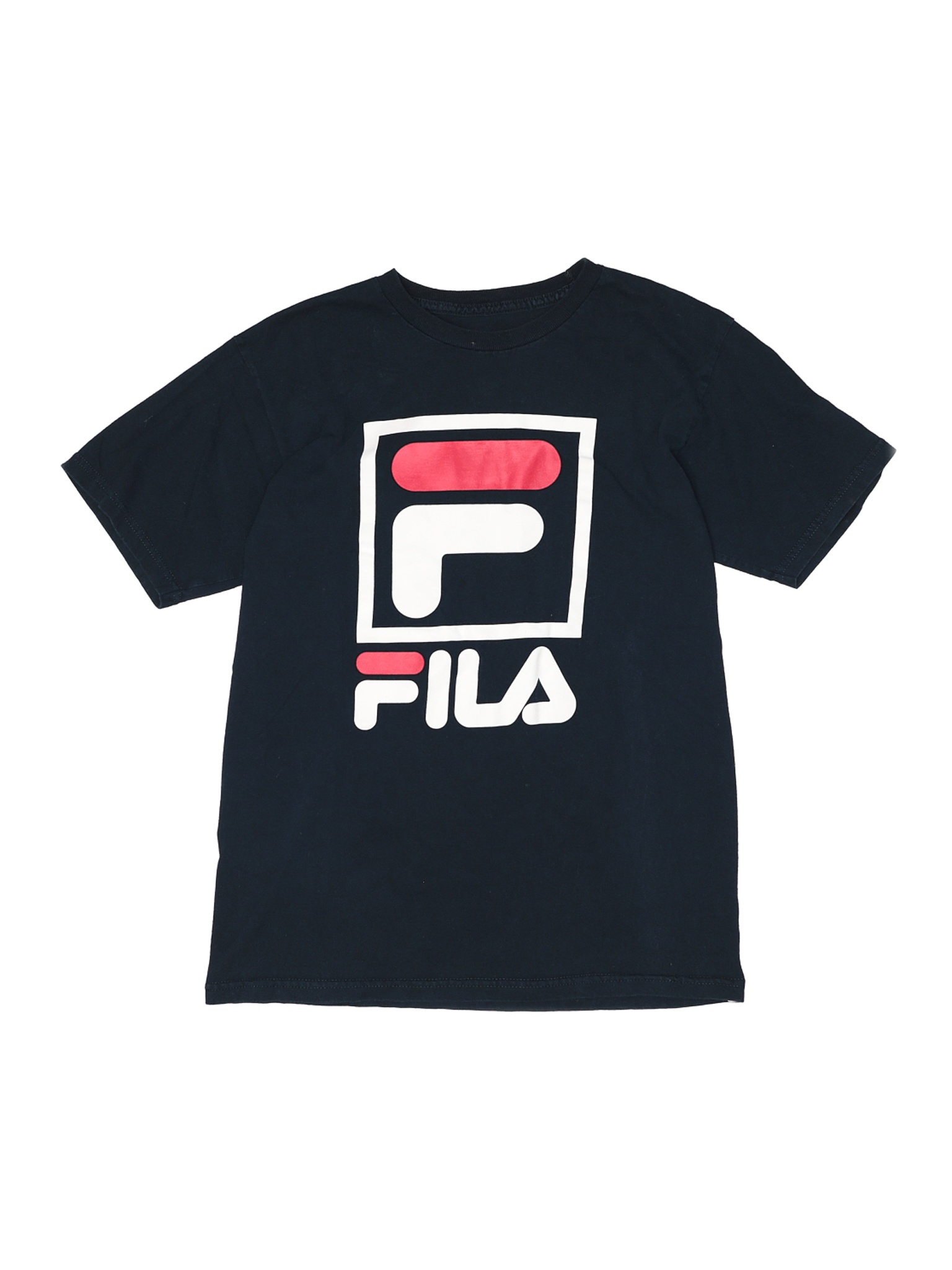 Fila Boys Black Short Sleeve T-Shirt Small kids | eBay
