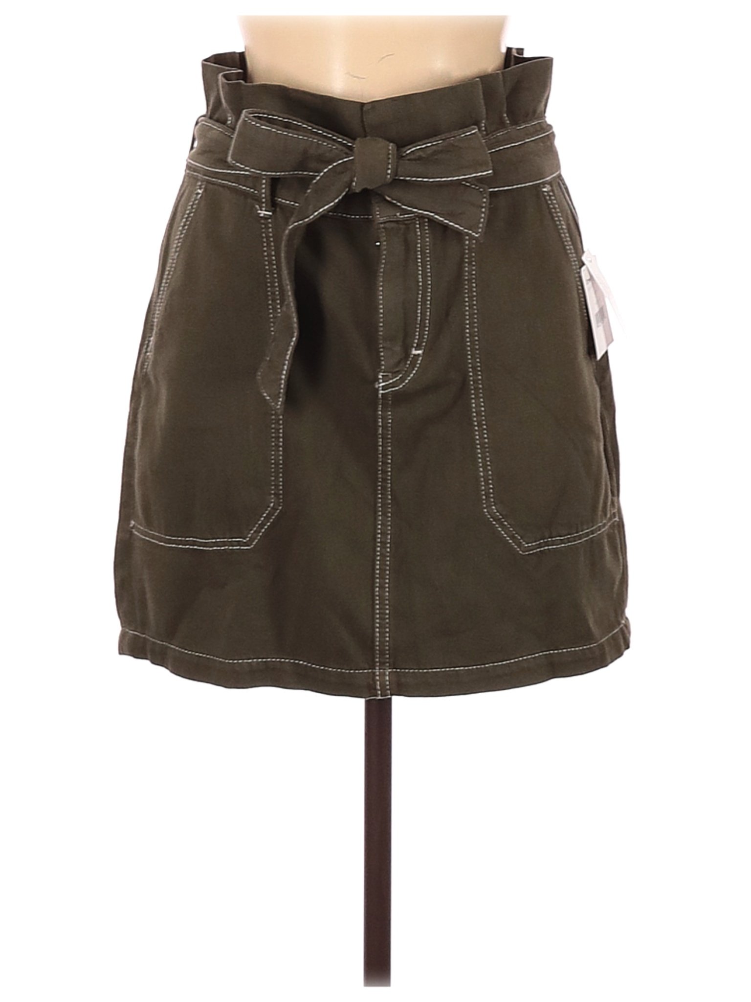 NWT Free People Women Green Casual Skirt 6 | eBay