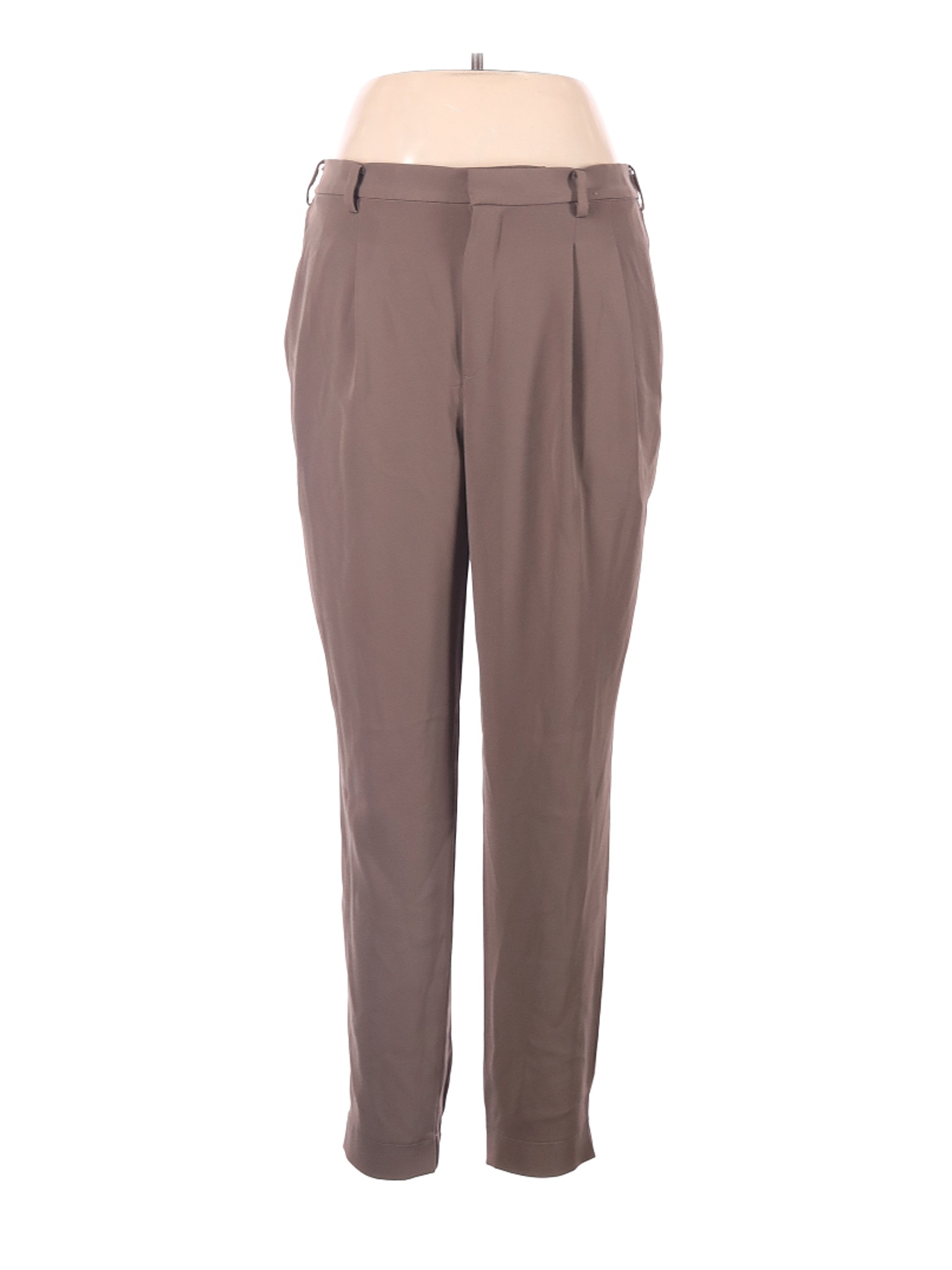 Uniqlo Women Brown Casual Pants 30W | eBay