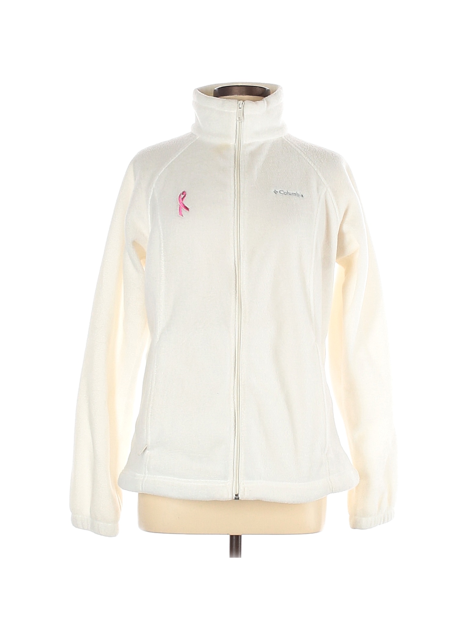 purple fleece columbia jacket