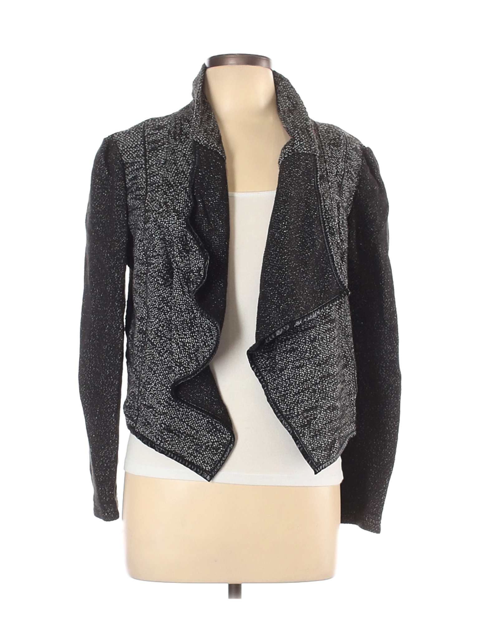 Express Women Gray Jacket L | eBay