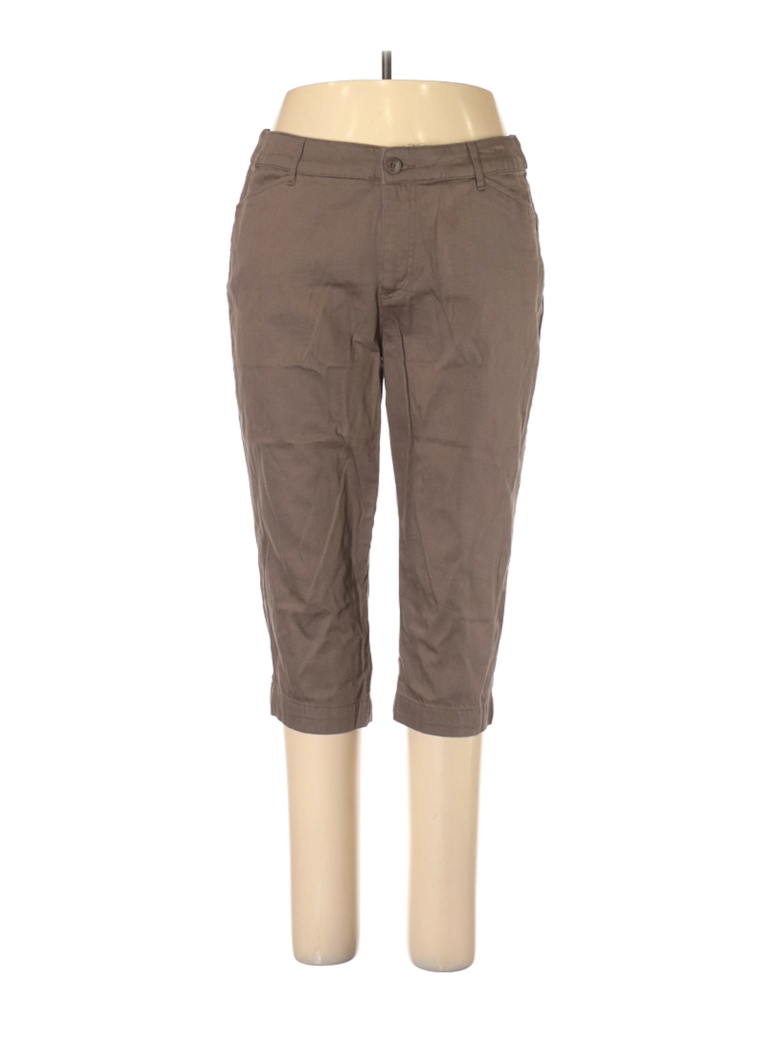St. John's Bay Women Brown Casual Pants 16 | eBay