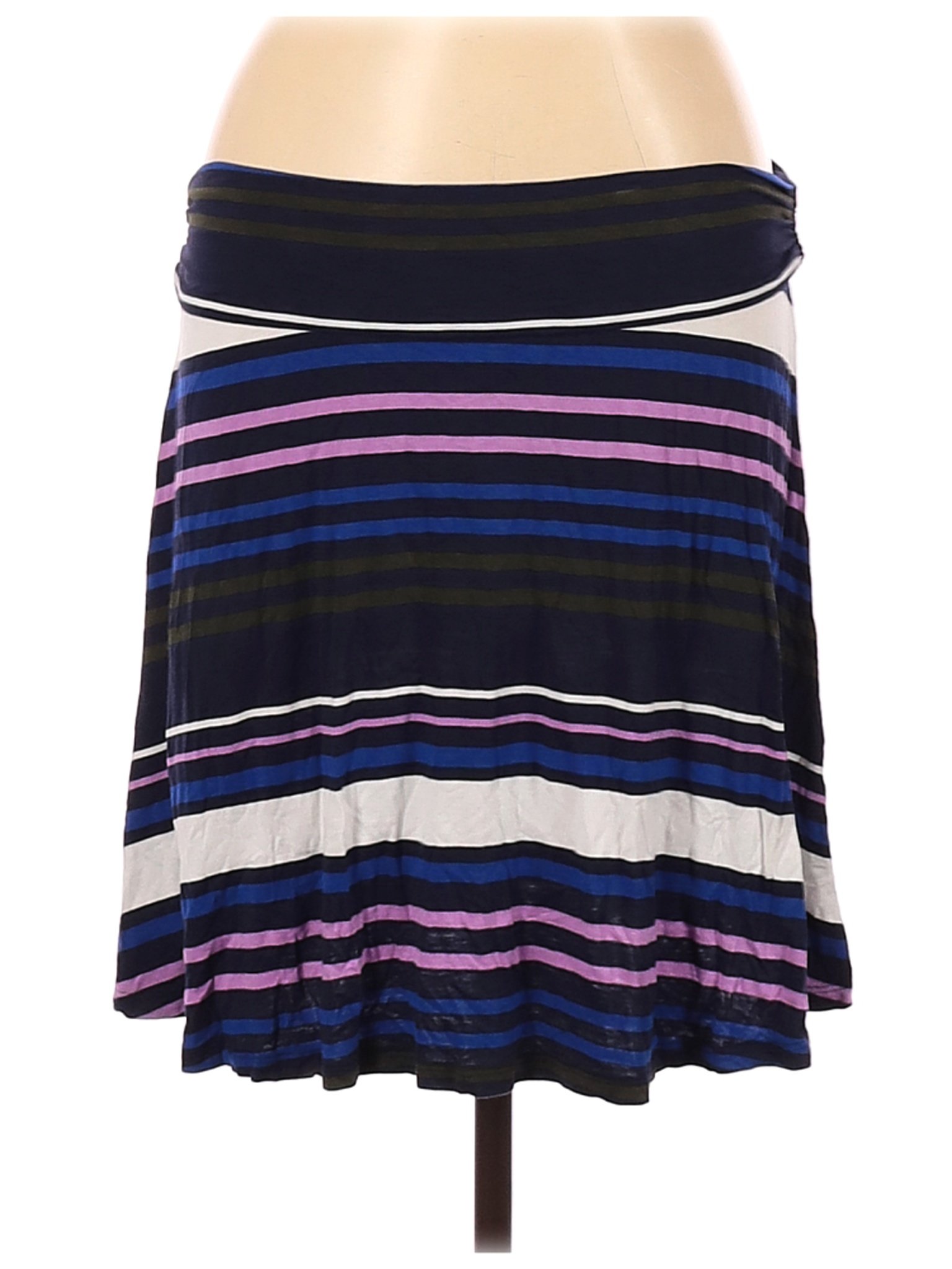 Merona Women Blue Casual Skirt L | eBay
