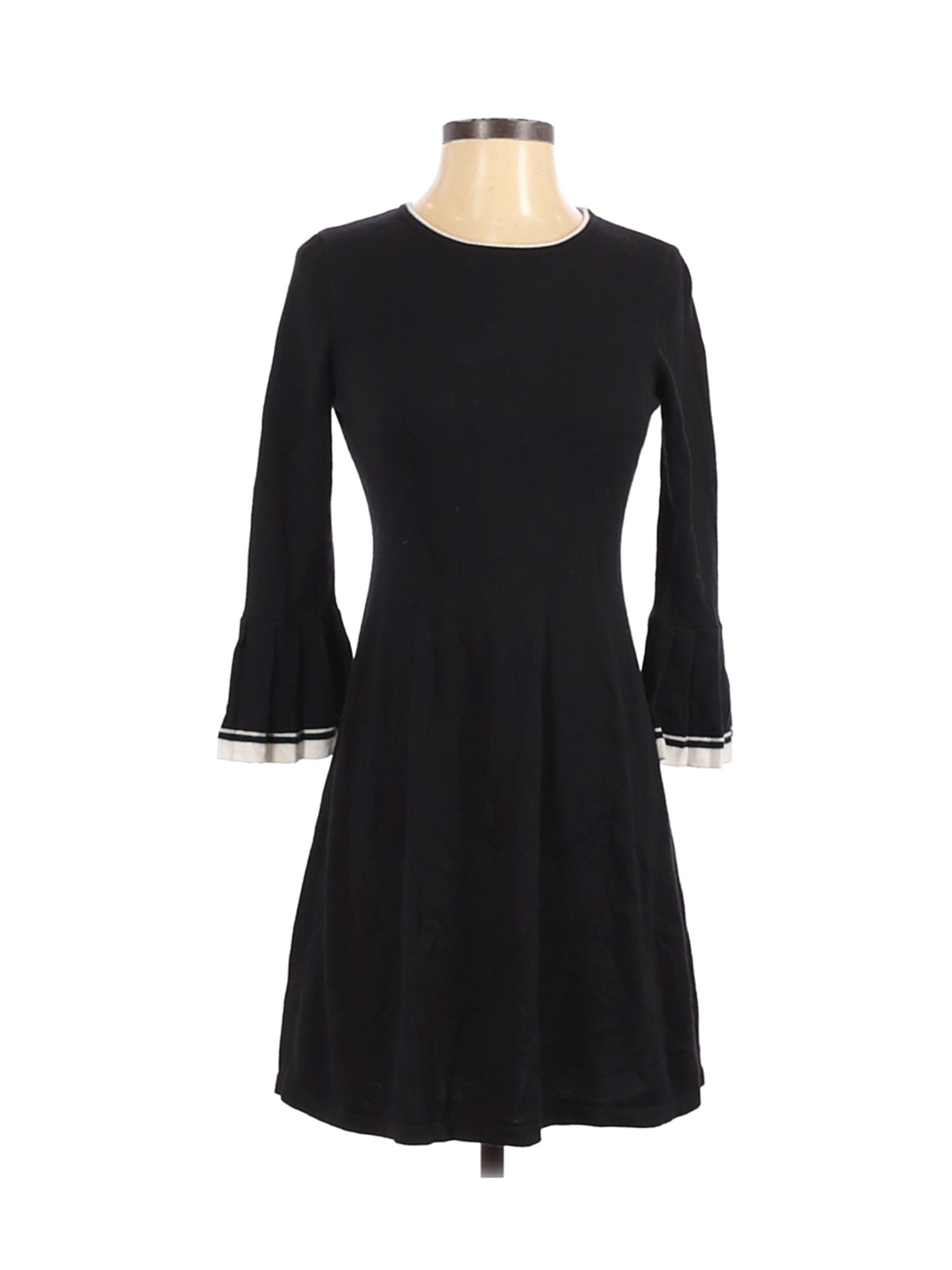 Adrienne Vittadini Women Black Casual Dress S | eBay