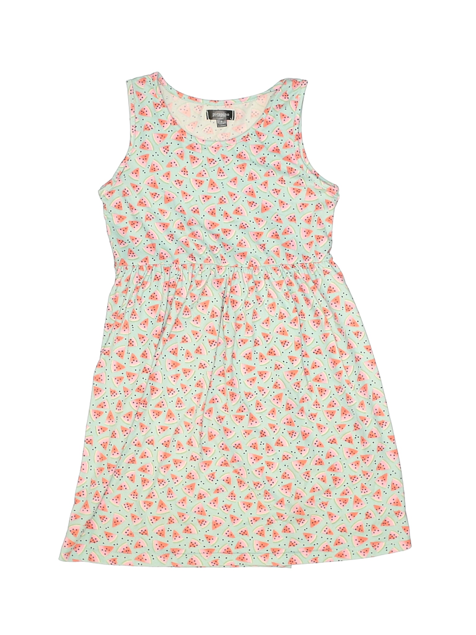 Picapino Girls Green Dress 8 | eBay