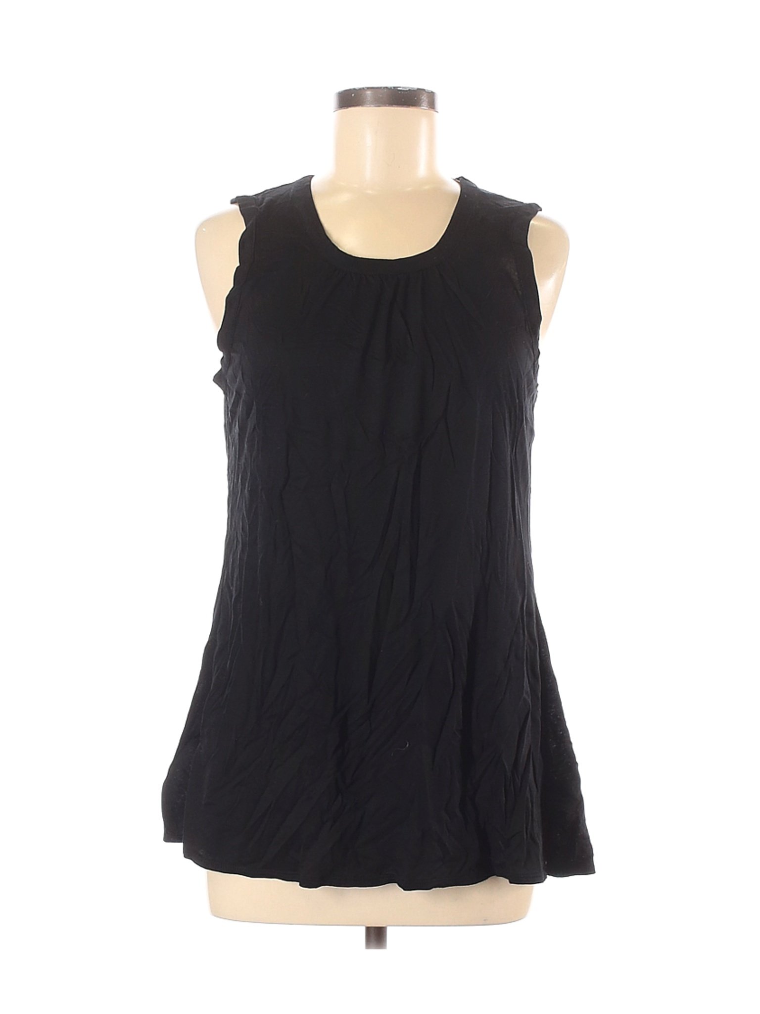 NWT Gap Women Black Sleeveless T-Shirt M | eBay