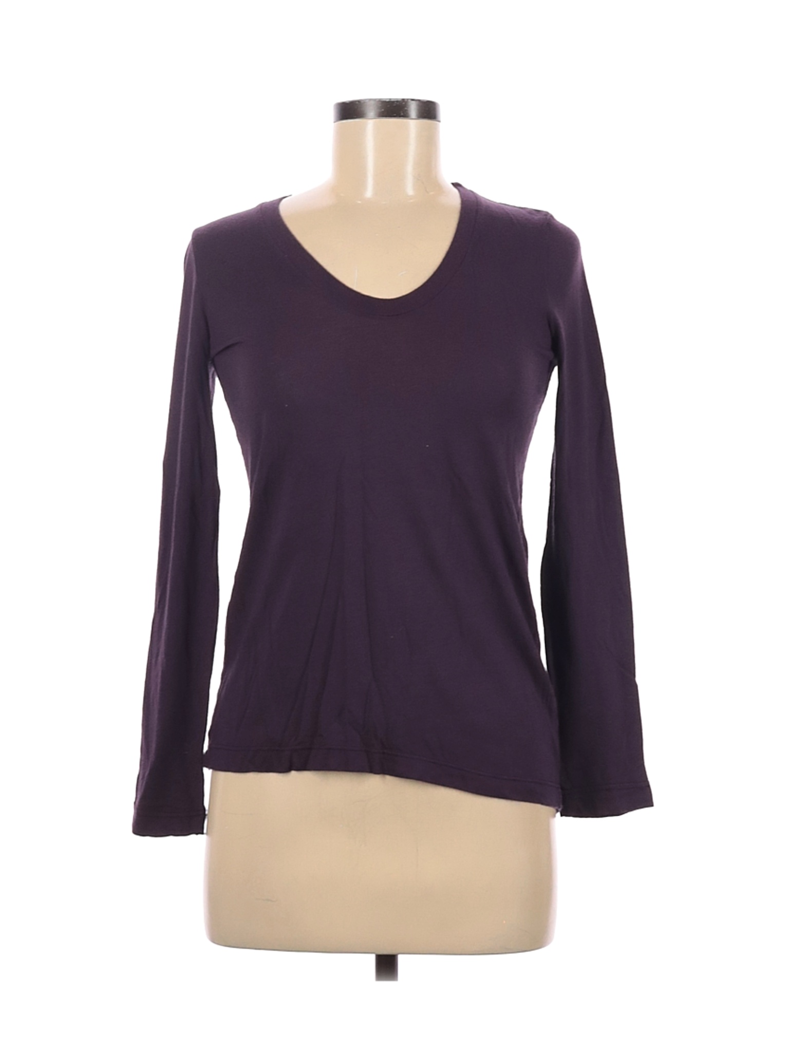 Splendid Women Purple Long Sleeve T-Shirt XS | eBay