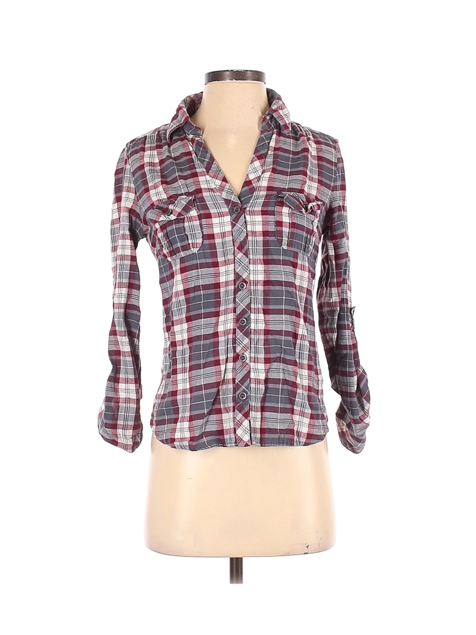 red button shirt from rue 21 red button shirt from rue 21
