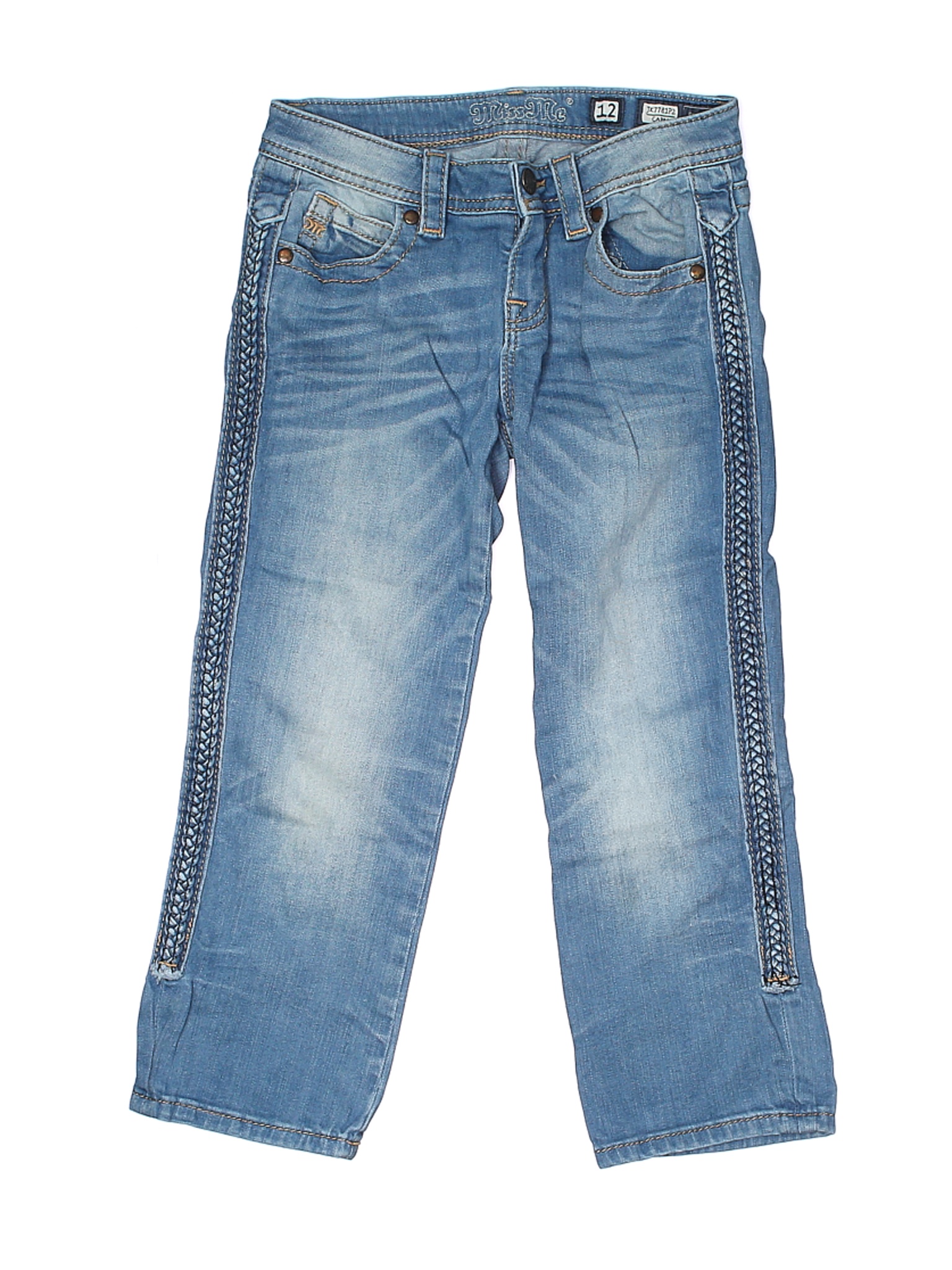 girls size 12 miss me jeans