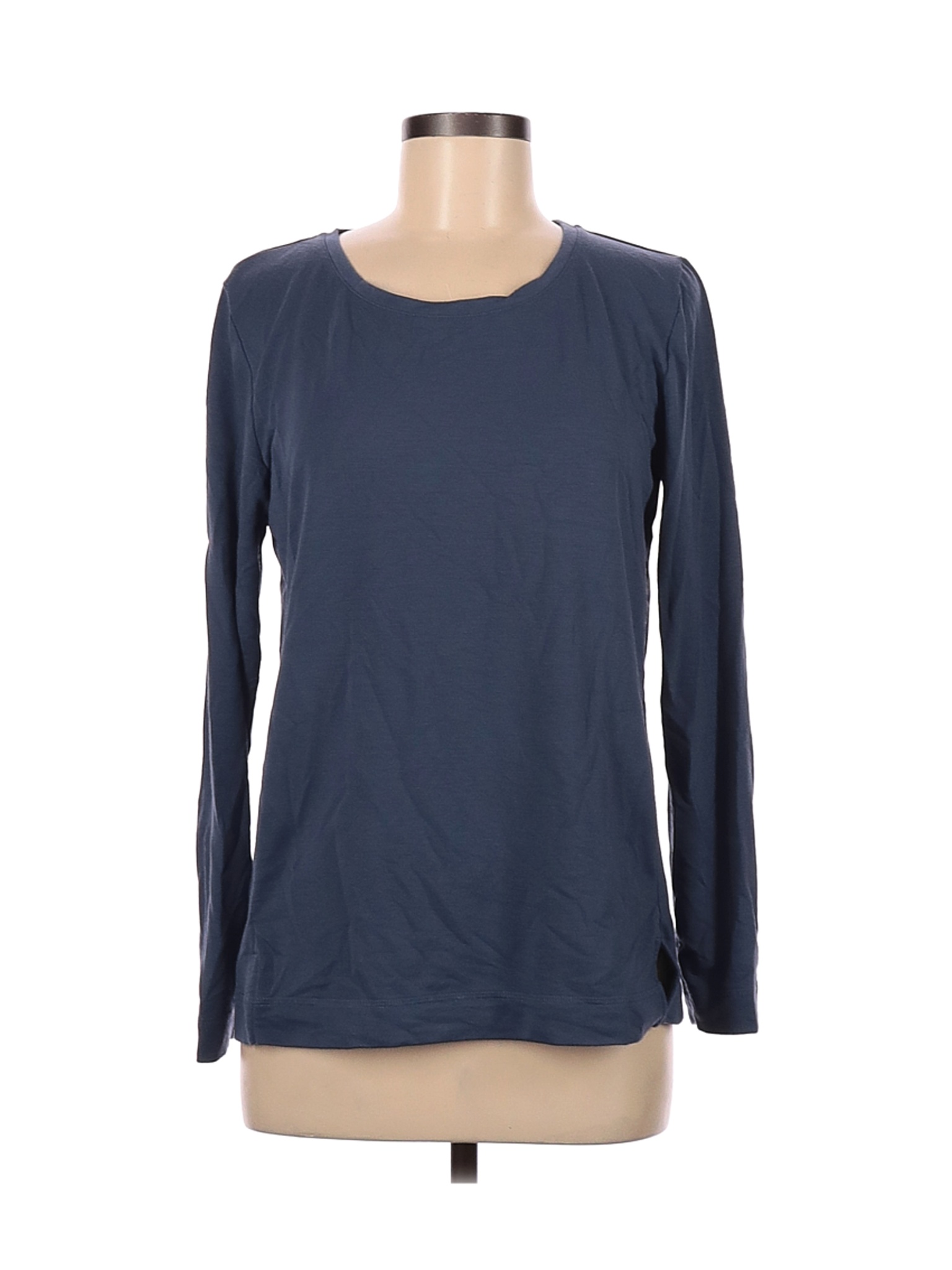 Hue Women Blue Long Sleeve T-Shirt S | eBay