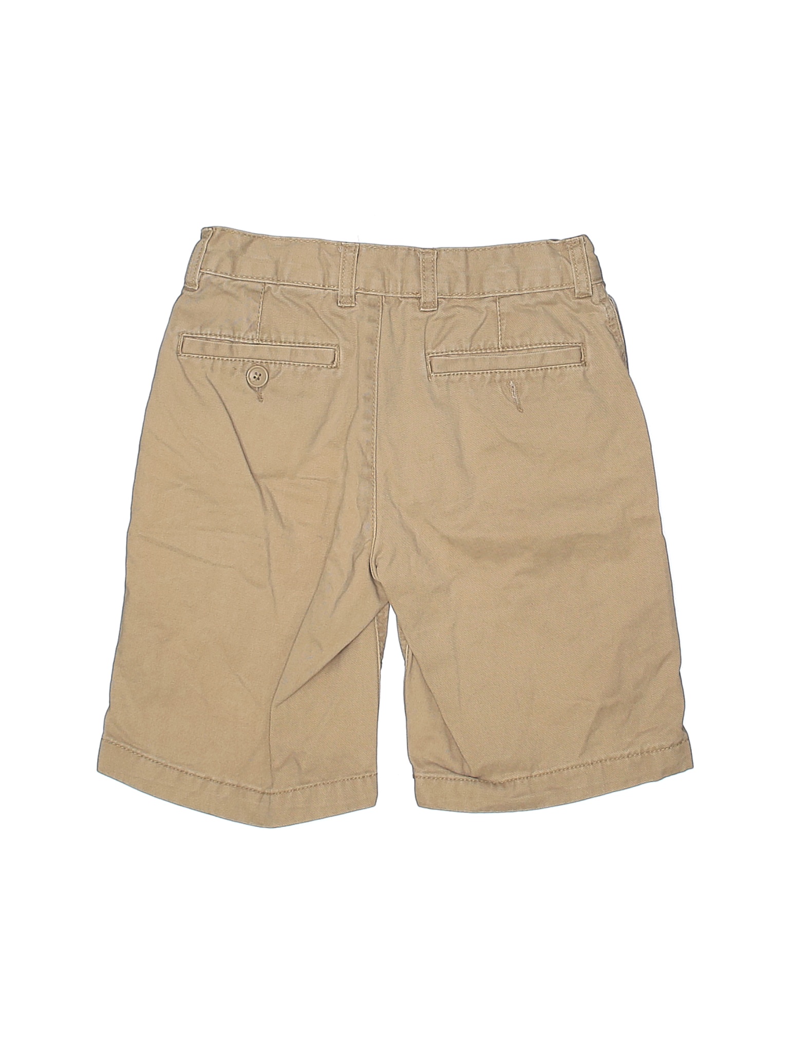 dark brown khaki shorts