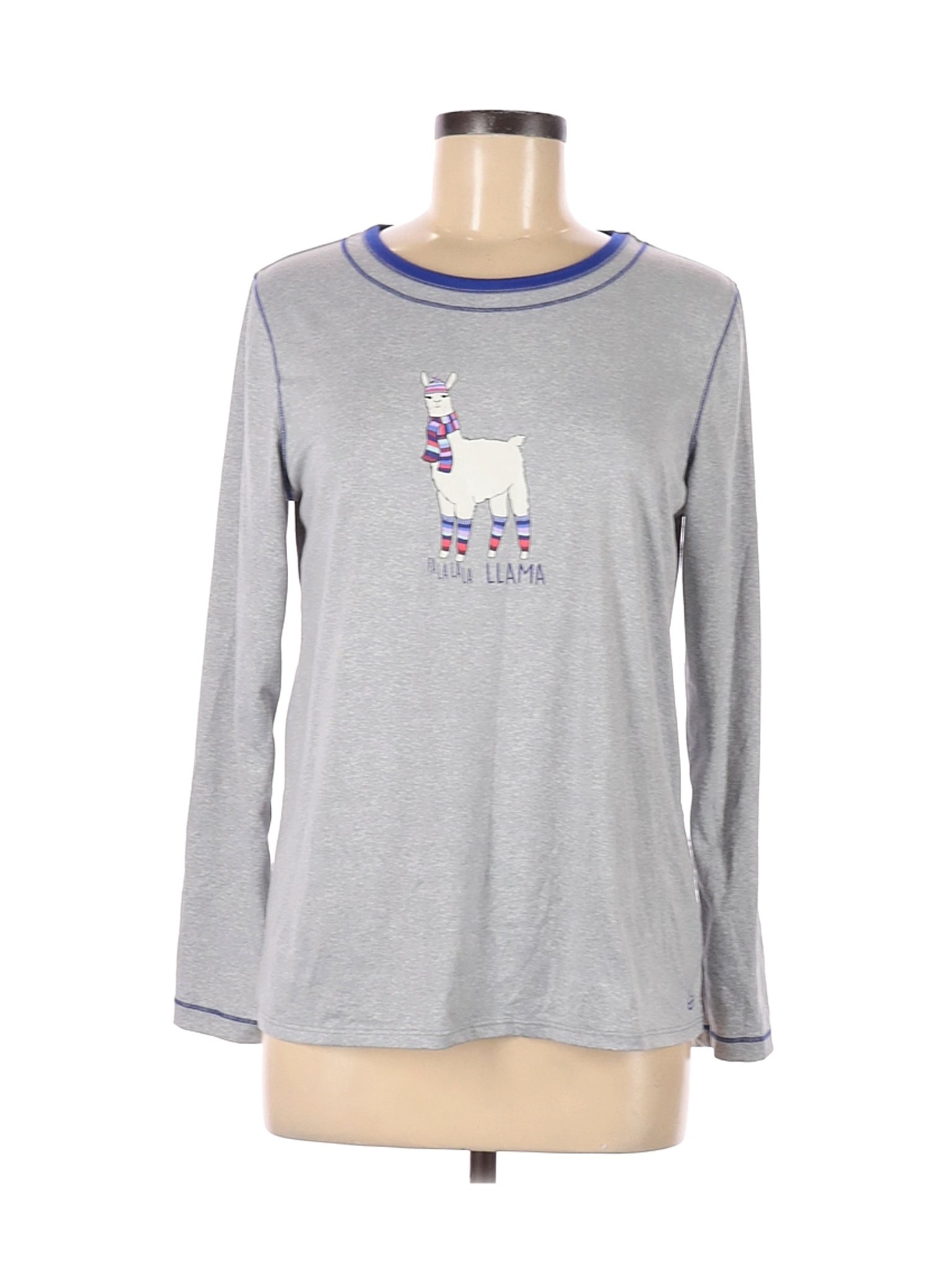 Cuddl Duds Women Gray Long Sleeve T-Shirt S | eBay