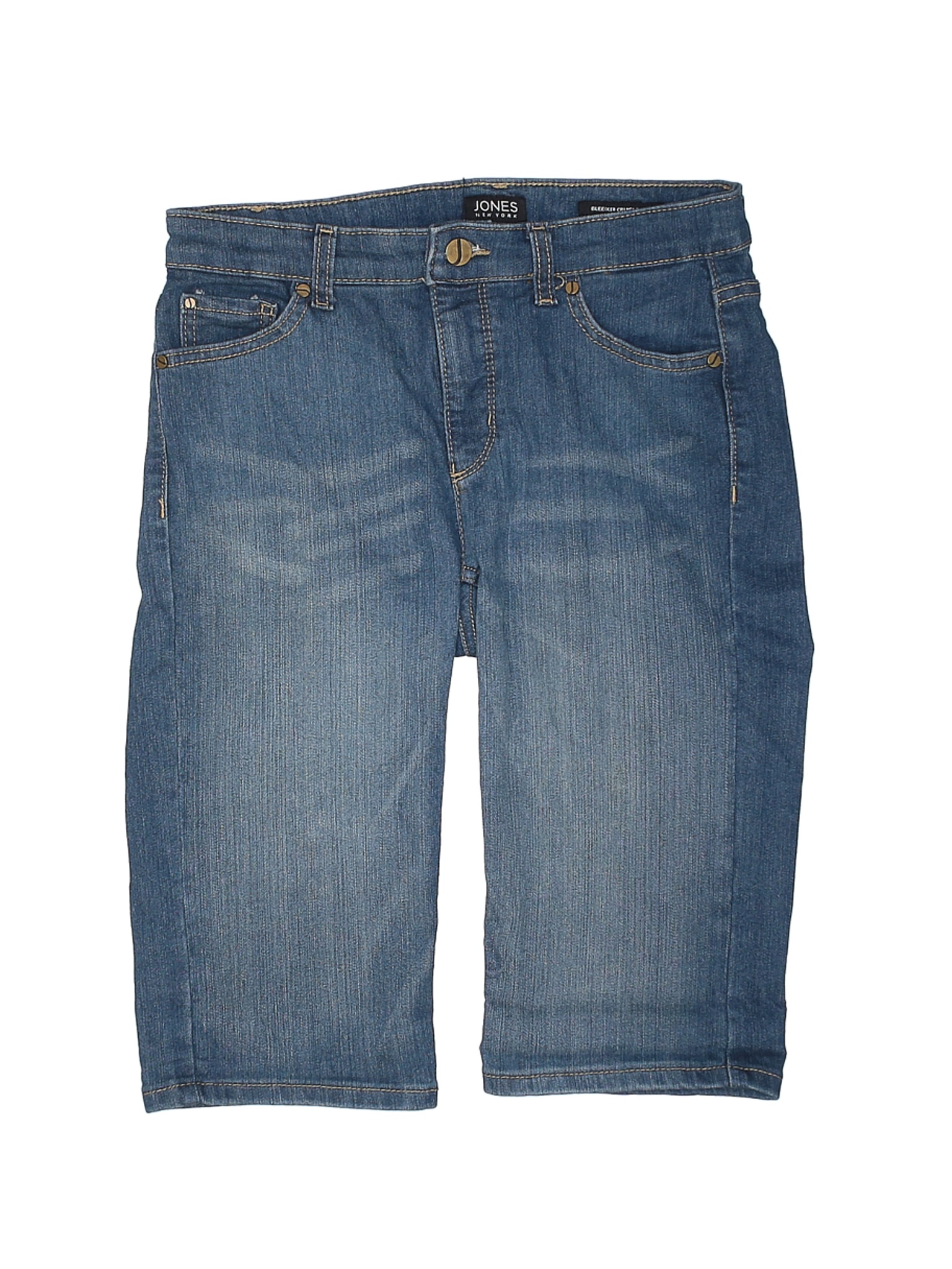 Jones New York Women Blue Denim Shorts 4 | eBay