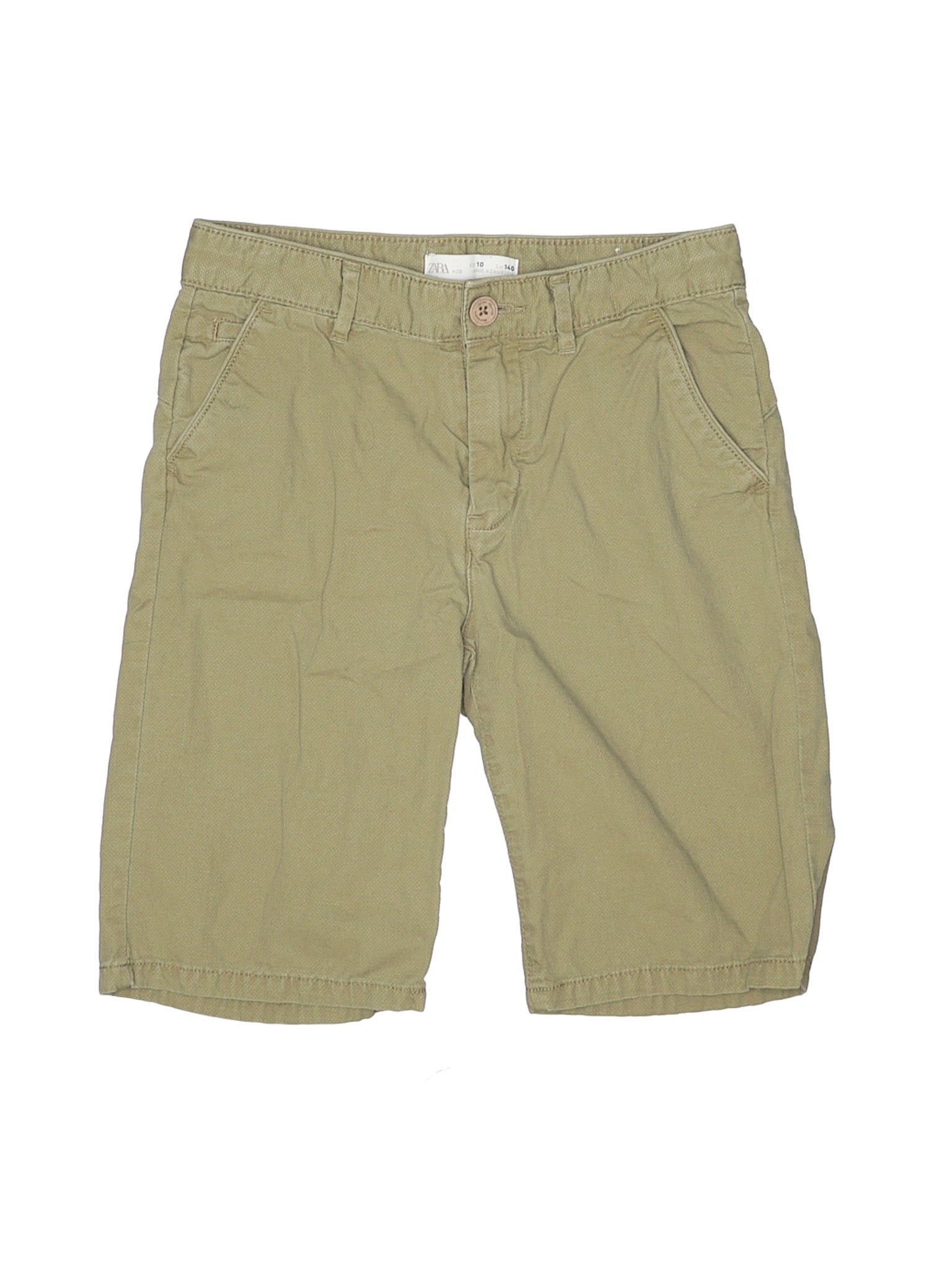 Zara Kids Boys Green Shorts 10 | eBay
