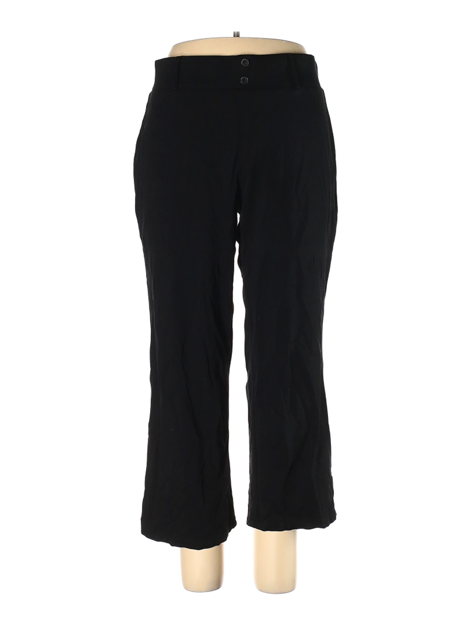 Alyx Women Black Casual Pants 2X Plus | eBay