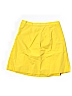 J.Crew 100% Cotton Solid Yellow Casual Skirt Size 0 - photo 2