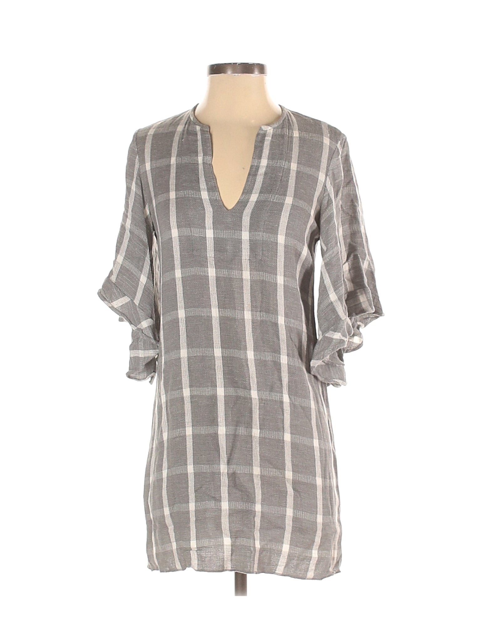 BCBGMAXAZRIA Gray Casual Dress Size XS 76 off thredUP