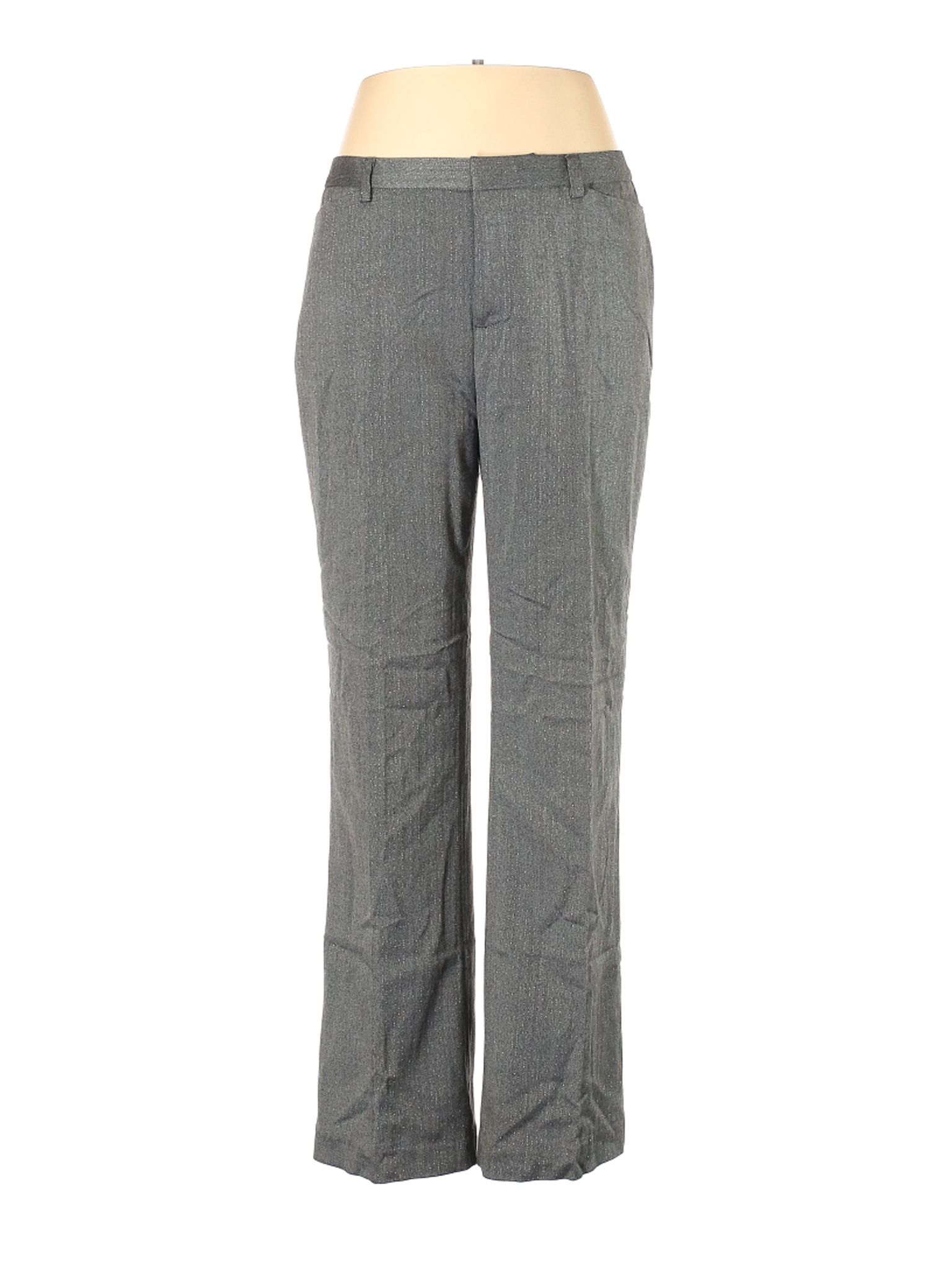 Coldwater Creek Women Gray Dress Pants 12 | eBay