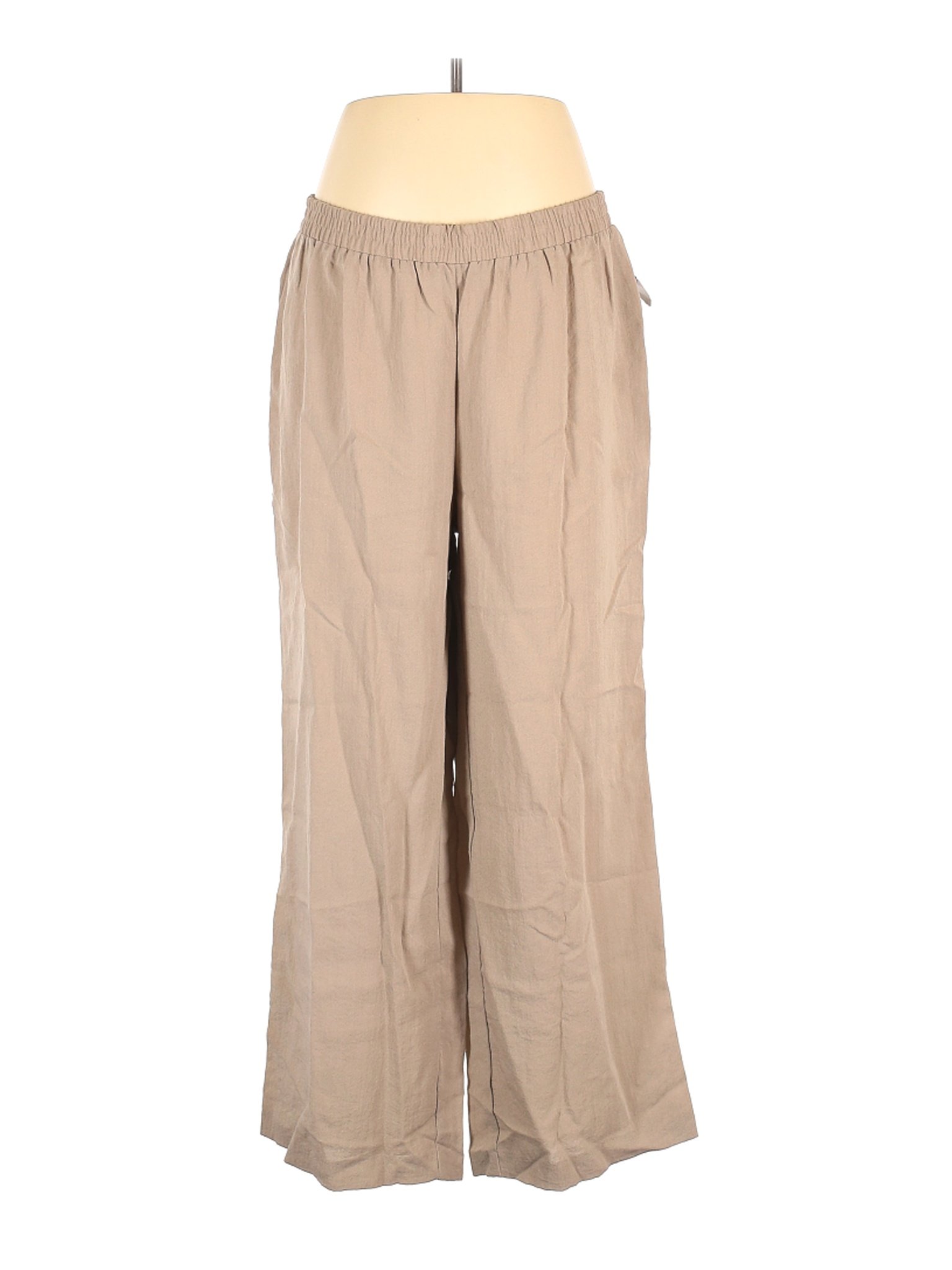 NWT Maggie Barnes Women Brown Casual Pants 1X Plus | eBay