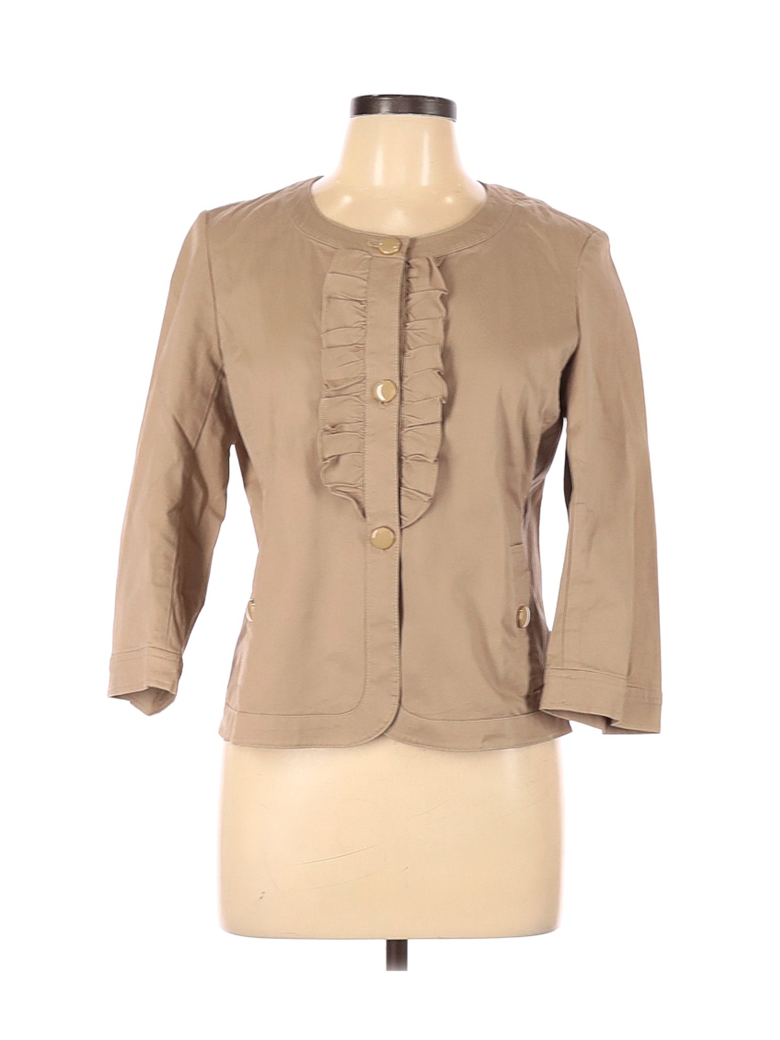 Talbots Women Brown Jacket 10 Petites | eBay