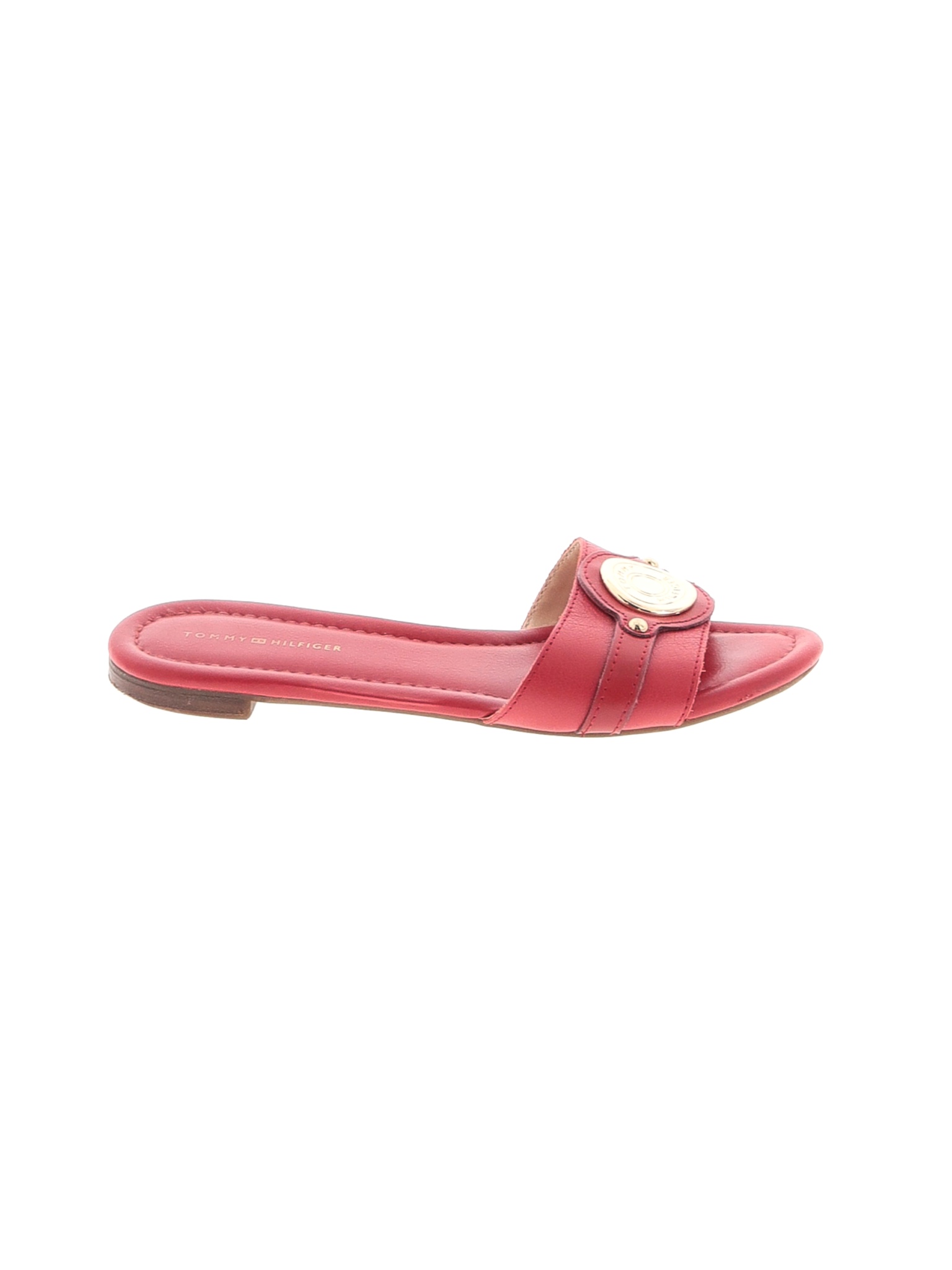 Tommy Hilfiger Women Red Sandals US 6.5 | eBay