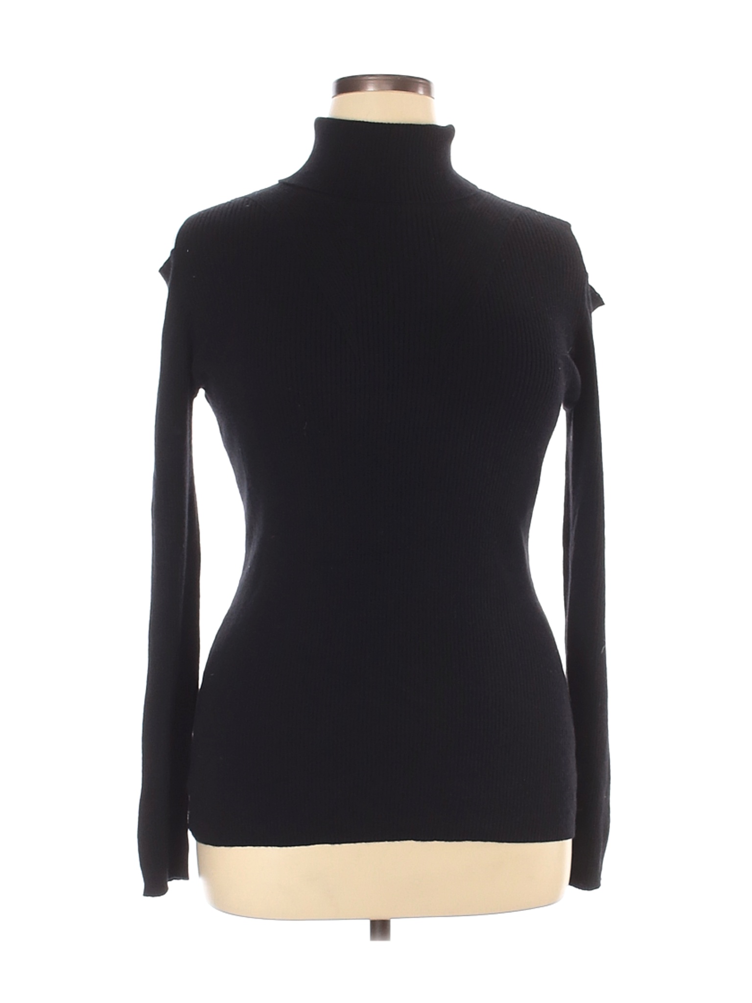 Athleta Women Black Turtleneck Sweater XL | eBay