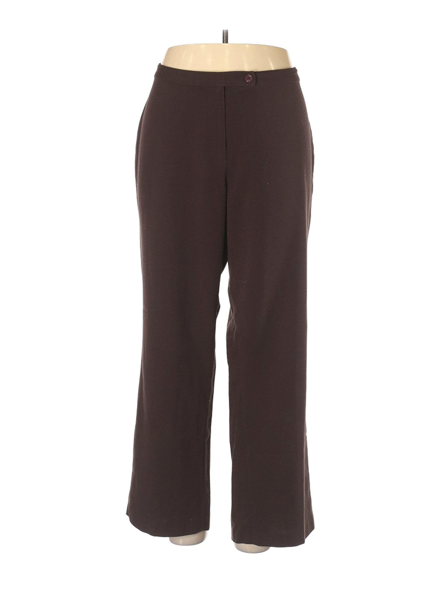 Alia Women Brown Dress Pants 18 Plus | eBay