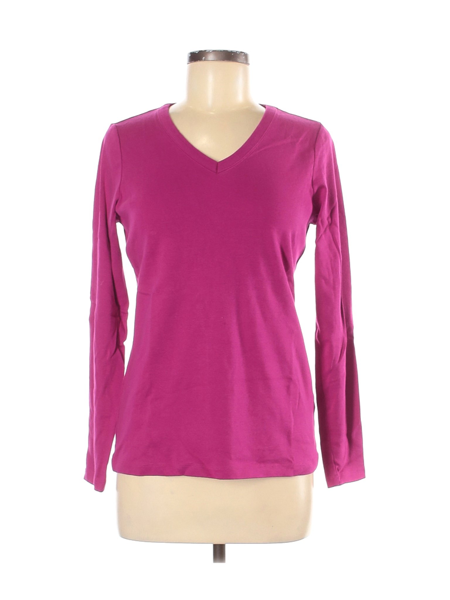 Lands' End Women Pink Long Sleeve T-Shirt S | eBay