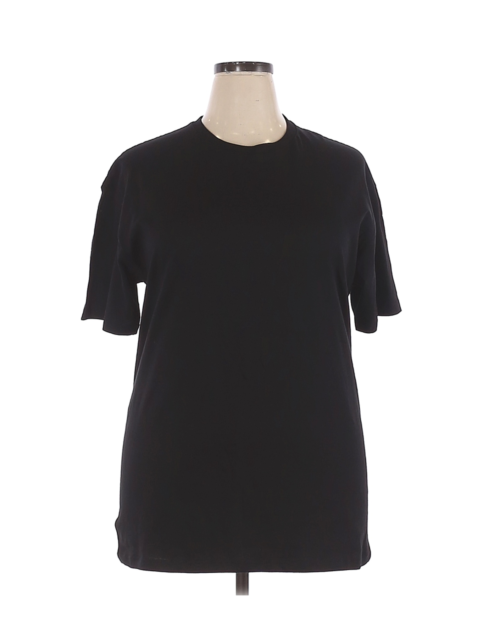 Cotton Heritage Women Black Short Sleeve T-Shirt XL | eBay