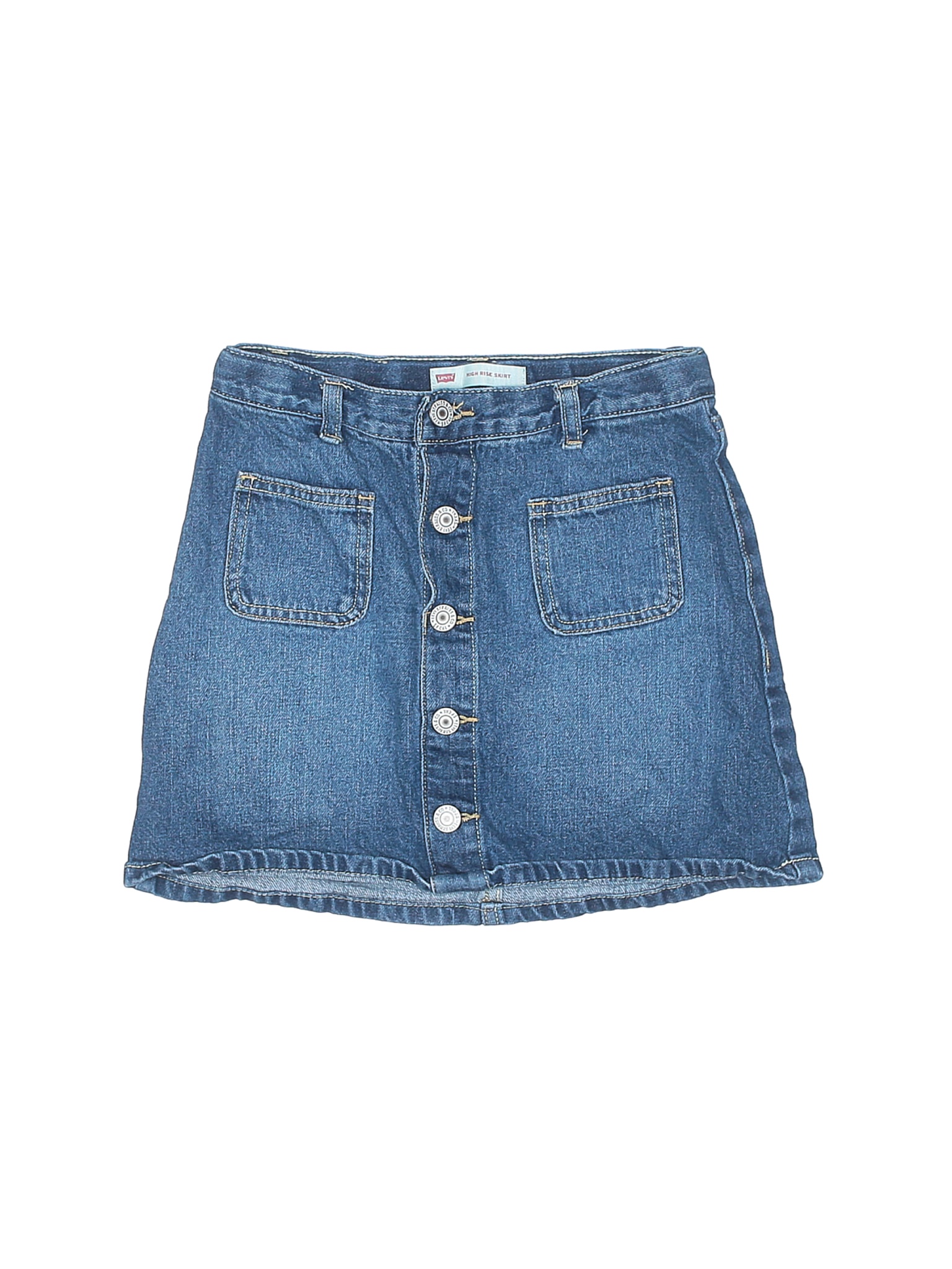 blue jean skirts for girls