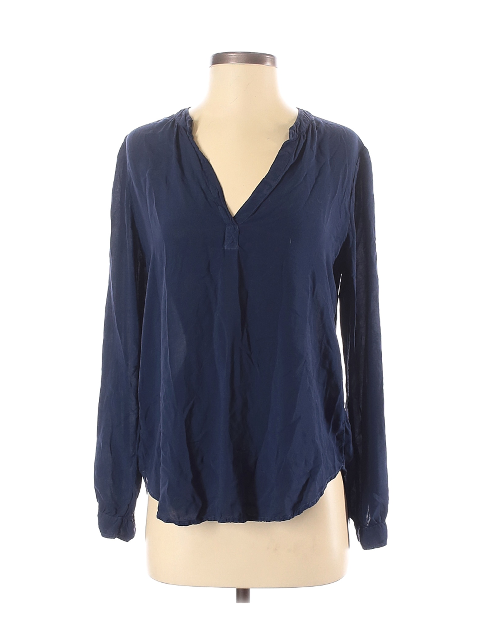 Velvet Women Blue Long Sleeve Blouse XS | eBay