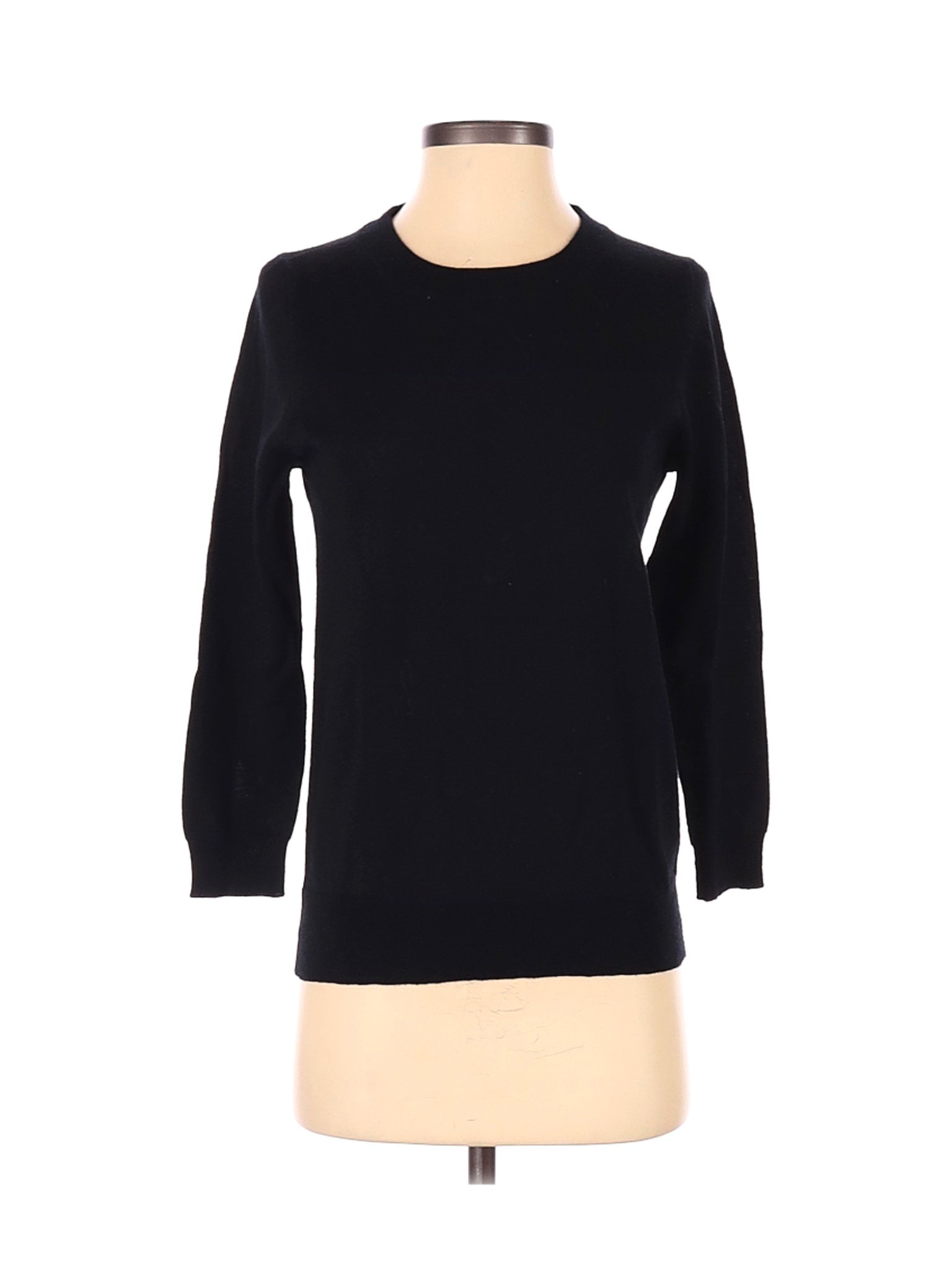 J.Crew Women Black Wool Pullover Sweater S | eBay