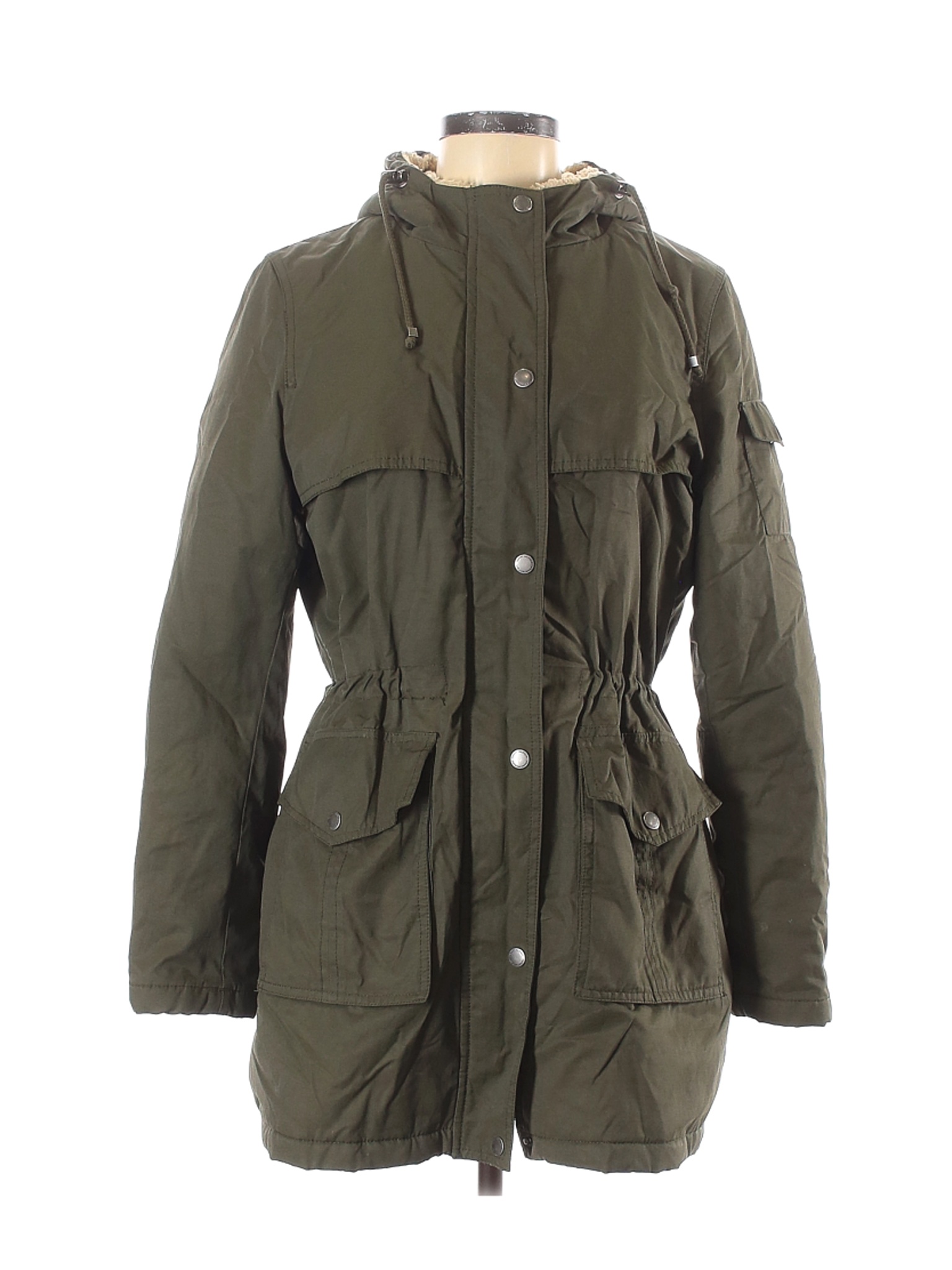 Tommy Hilfiger Women Green Coat M | eBay