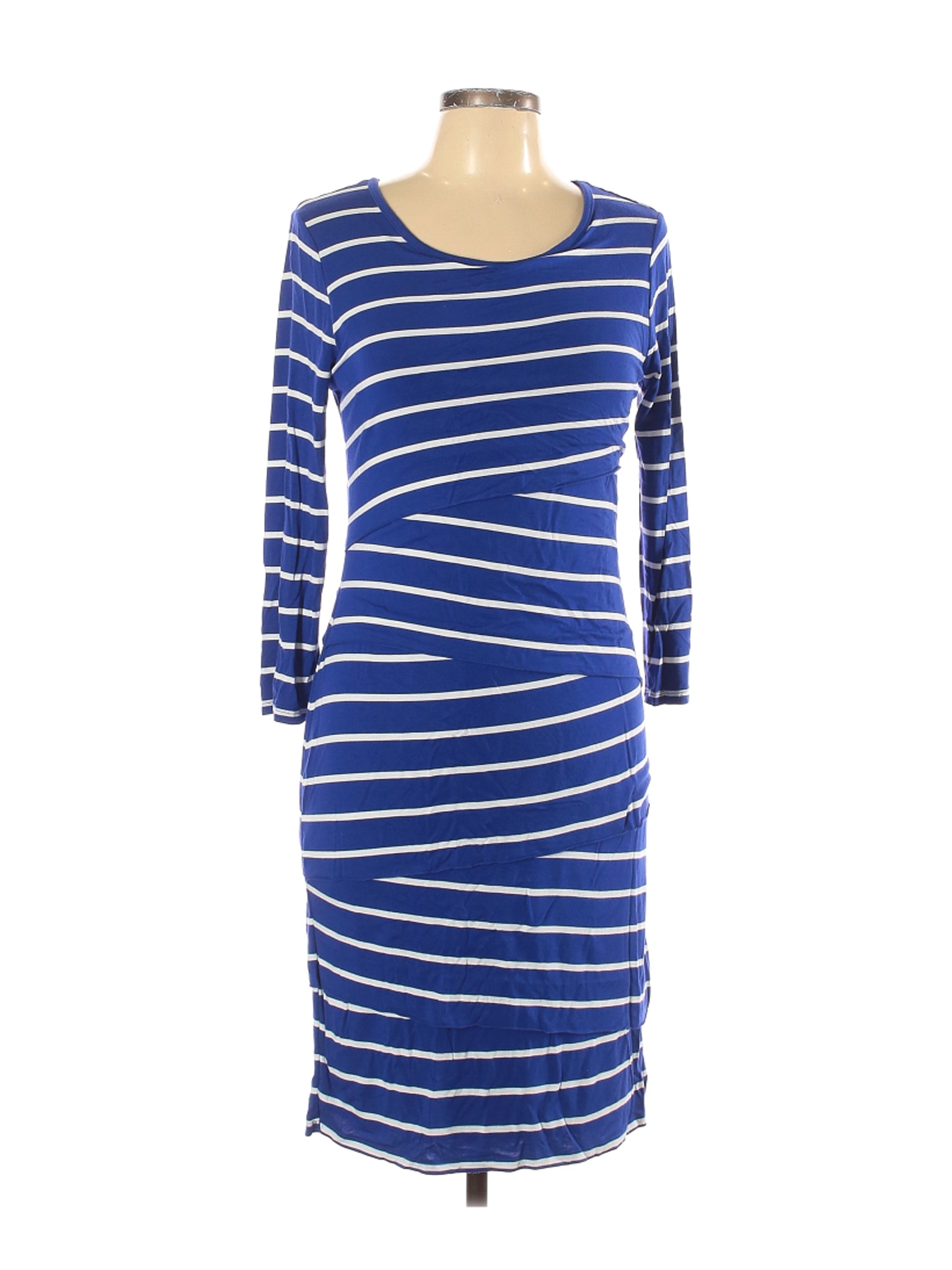 cobalt blue casual dress