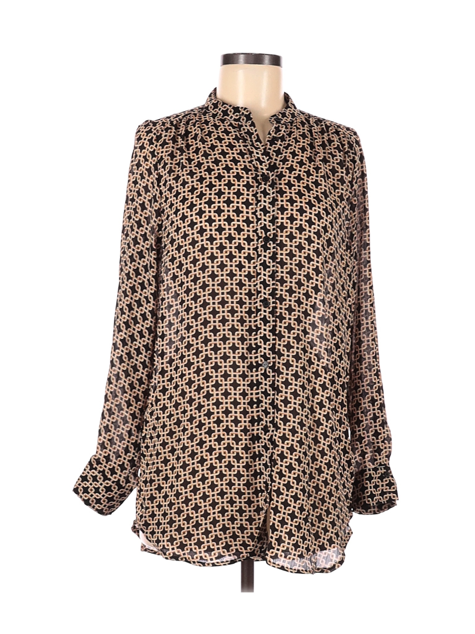 H&M Women Black Long Sleeve Blouse 4 | eBay