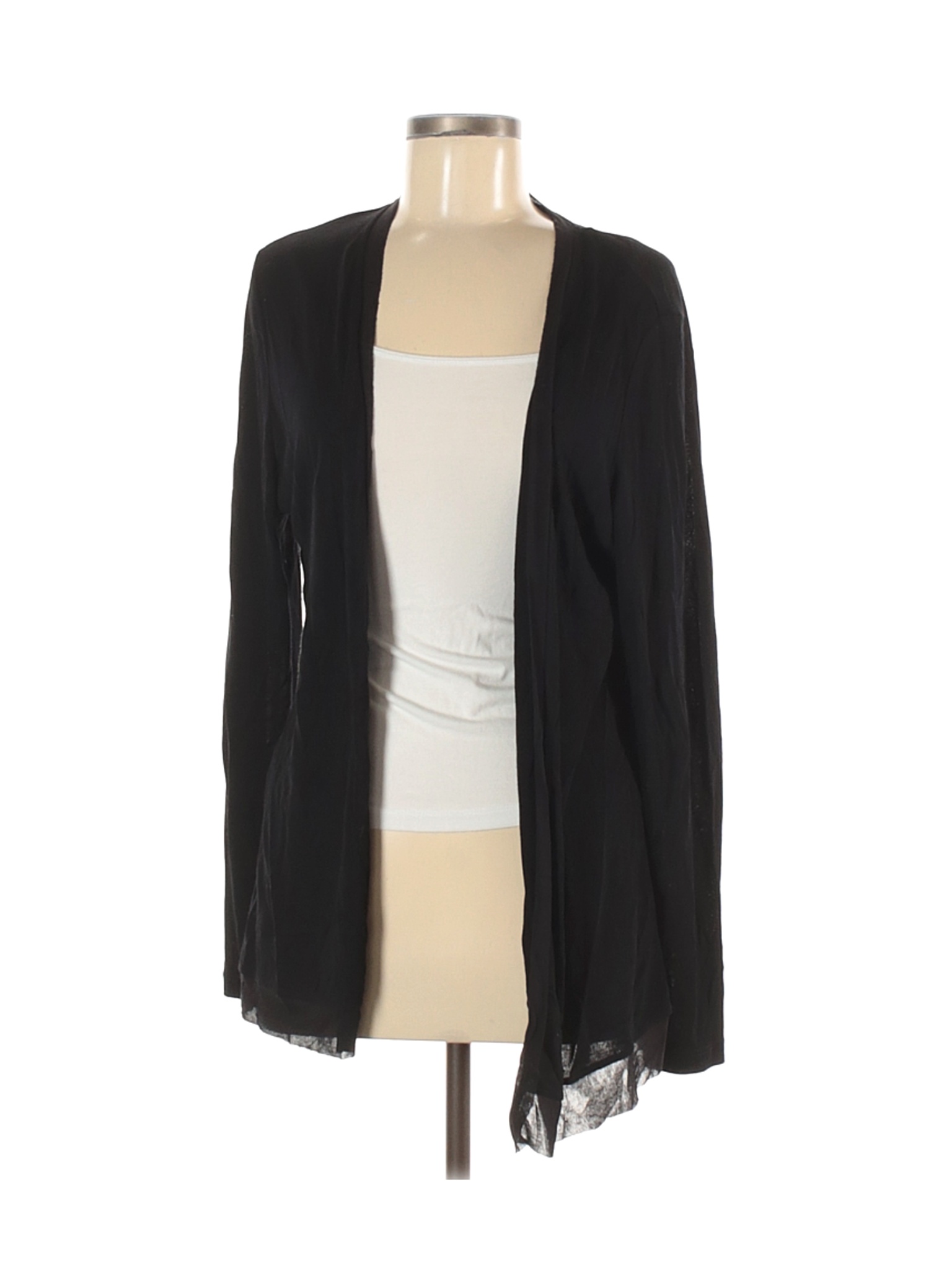 mango black cardigan