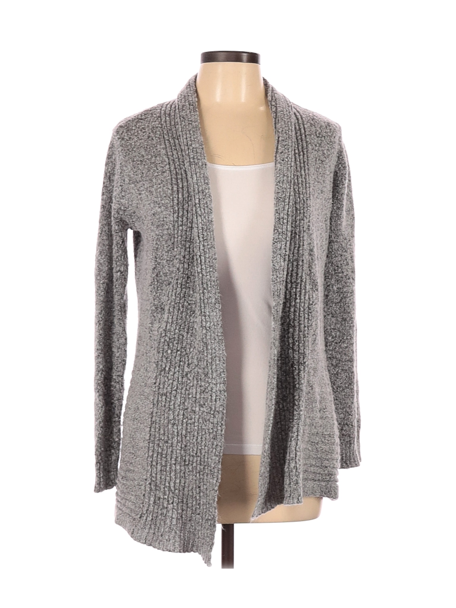 Apt. 9 Women Gray Cardigan L | eBay