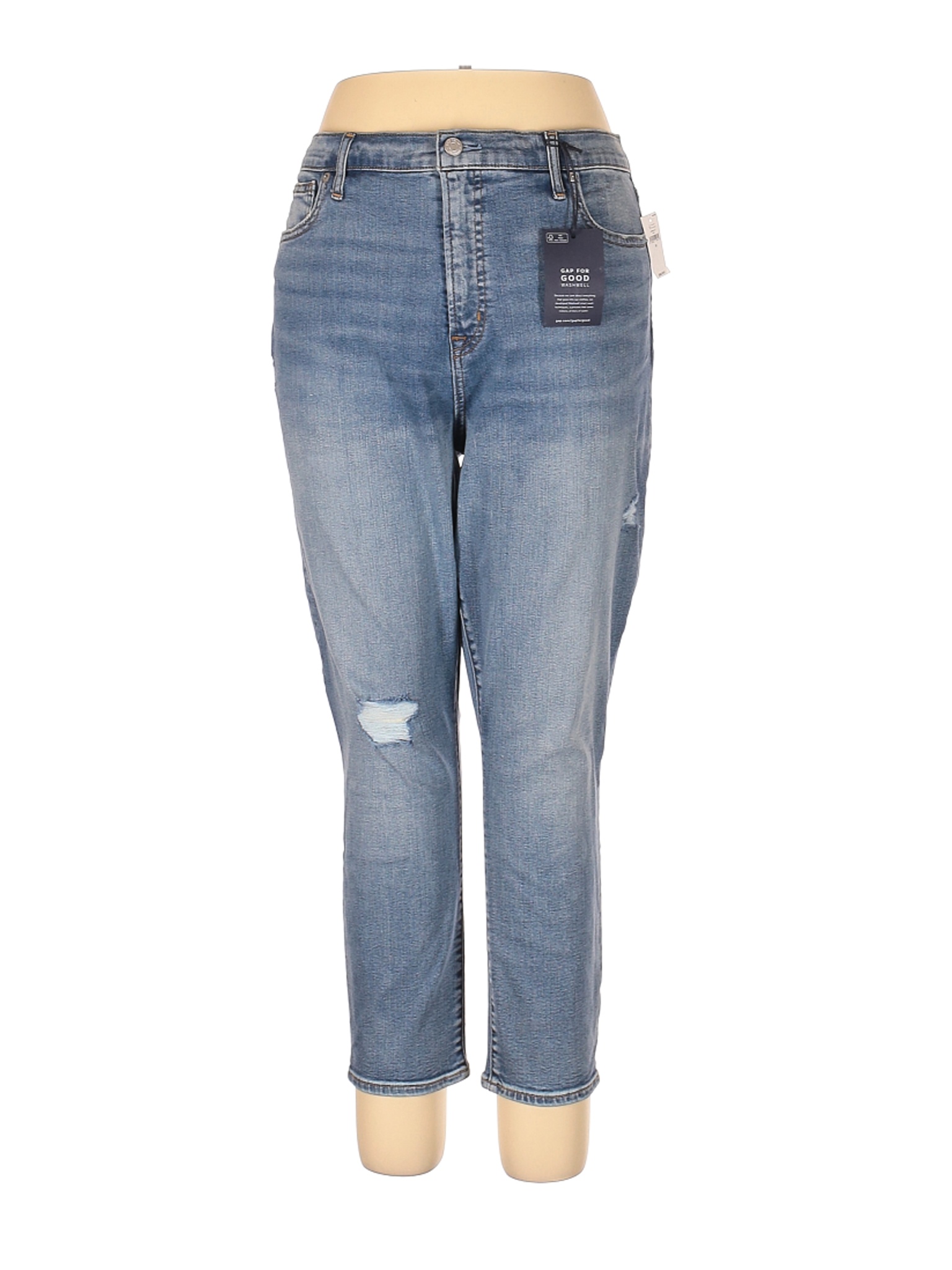 NWT Gap Women Blue Jeans 34W | eBay
