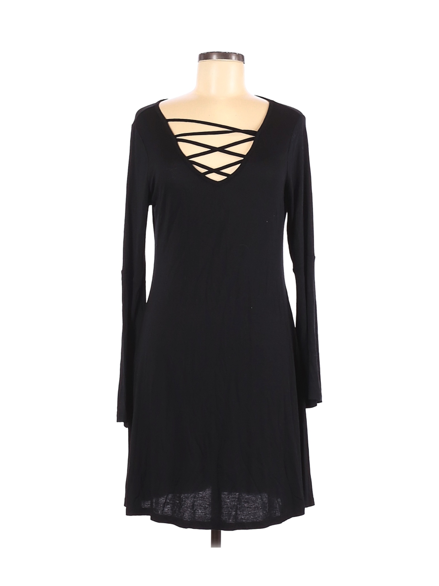 No Comment Women Black Casual Dress M | eBay