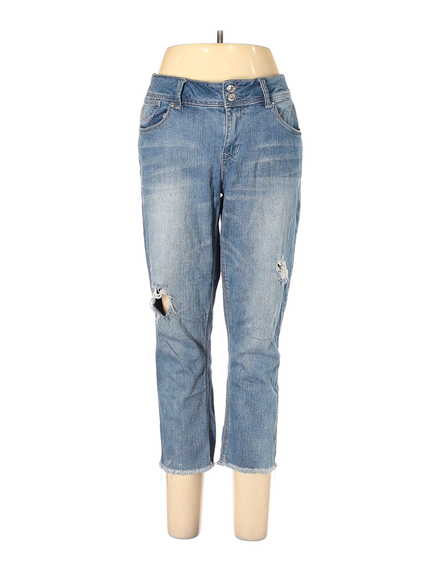 Seven7 Women Blue Jeans 10 | eBay