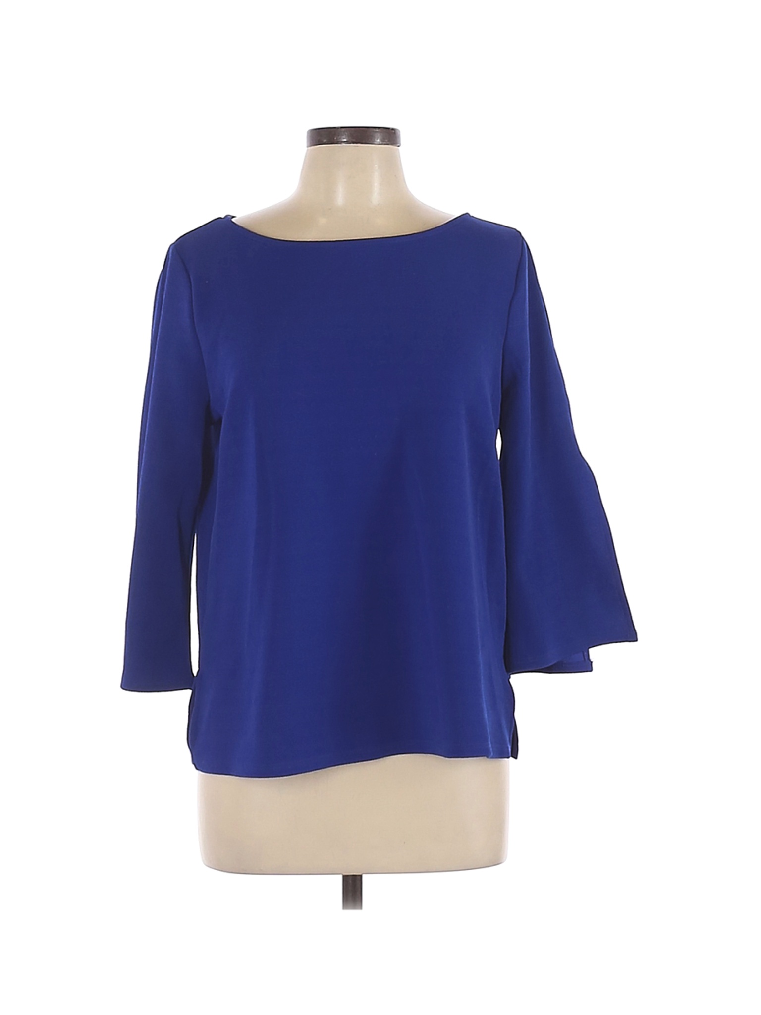 Green Envelope Women Blue Short Sleeve Top L | eBay