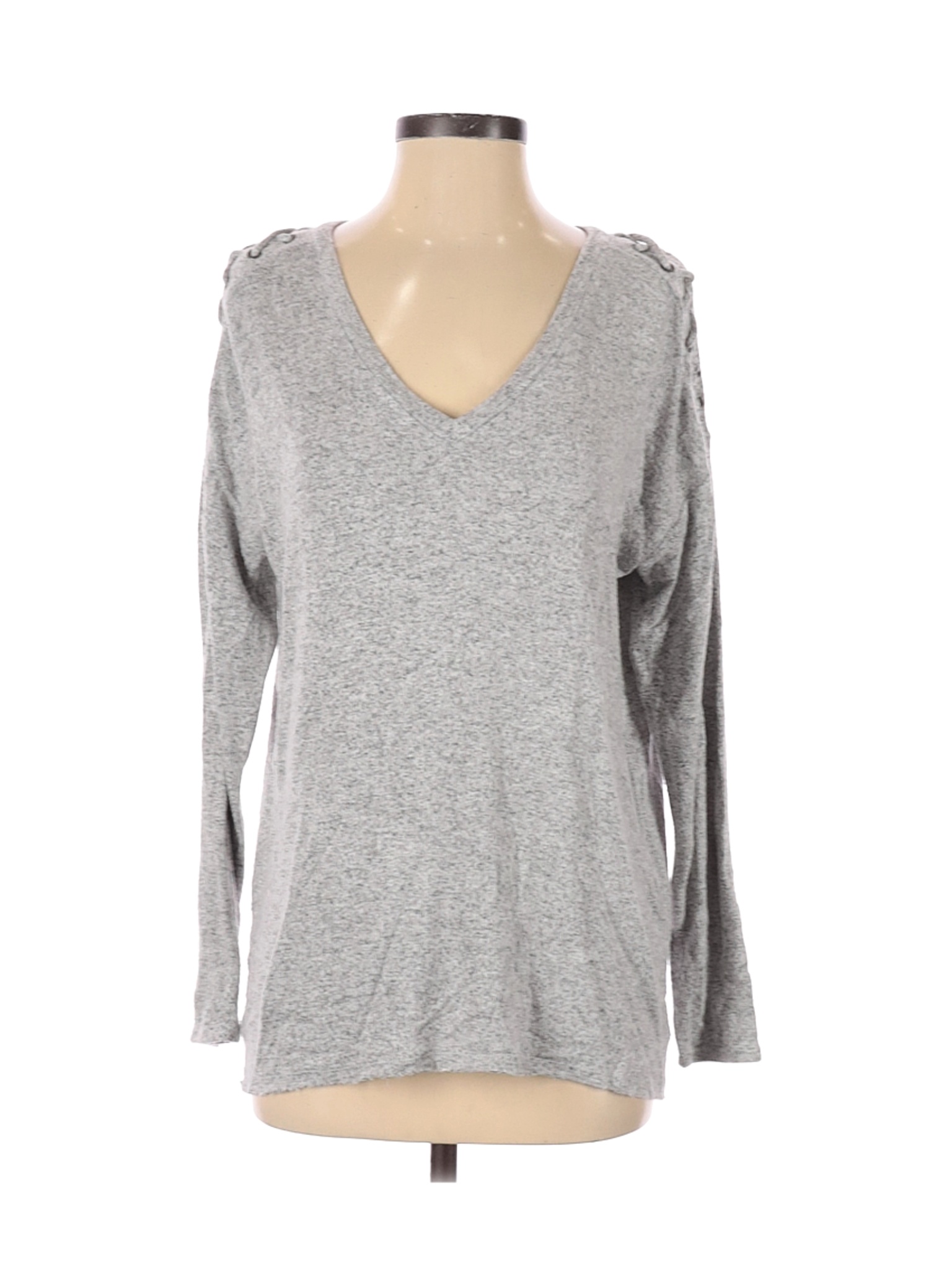 American Eagle Outfitters Women Gray Pullover Sweater S | eBay