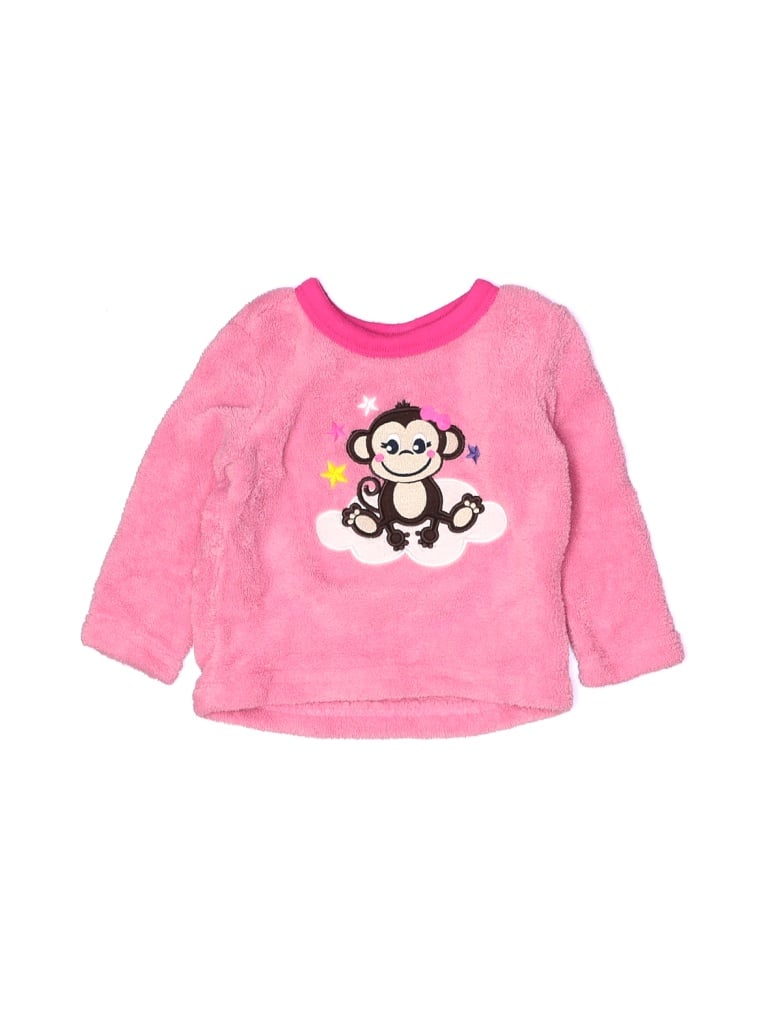 Healthtex 100% Polyester Pink Fleece Jacket Size 18 mo - photo 1