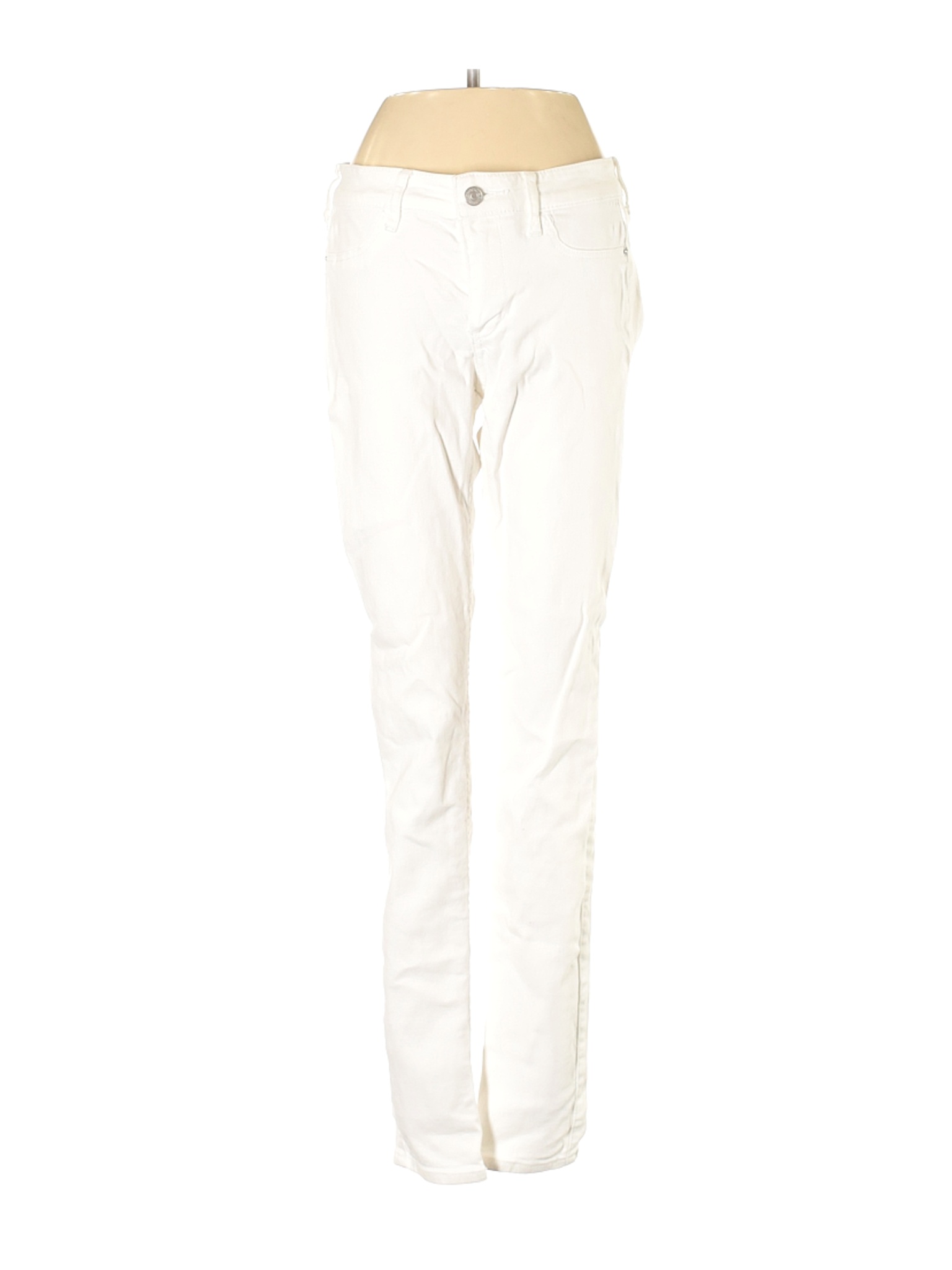 abercrombie white jeans