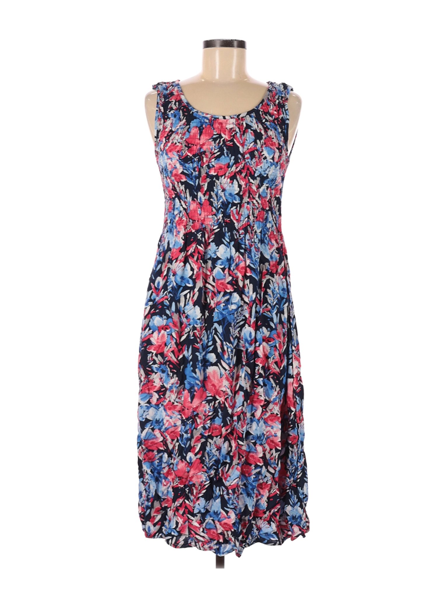 Croft & Barrow Women Blue Casual Dress S | eBay