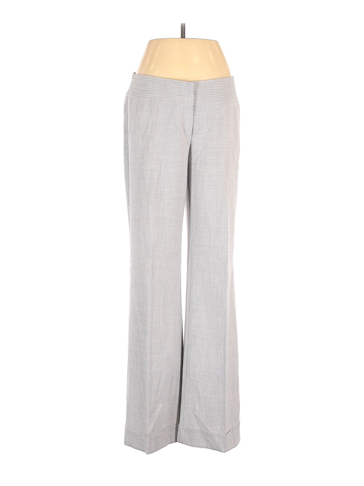 White House Black Market Women Gray Casual Pants 6 | eBay